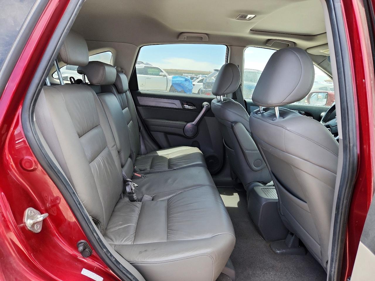 2009 Honda Cr-v Exl Burgundy vin: 5J6RE48789L024909