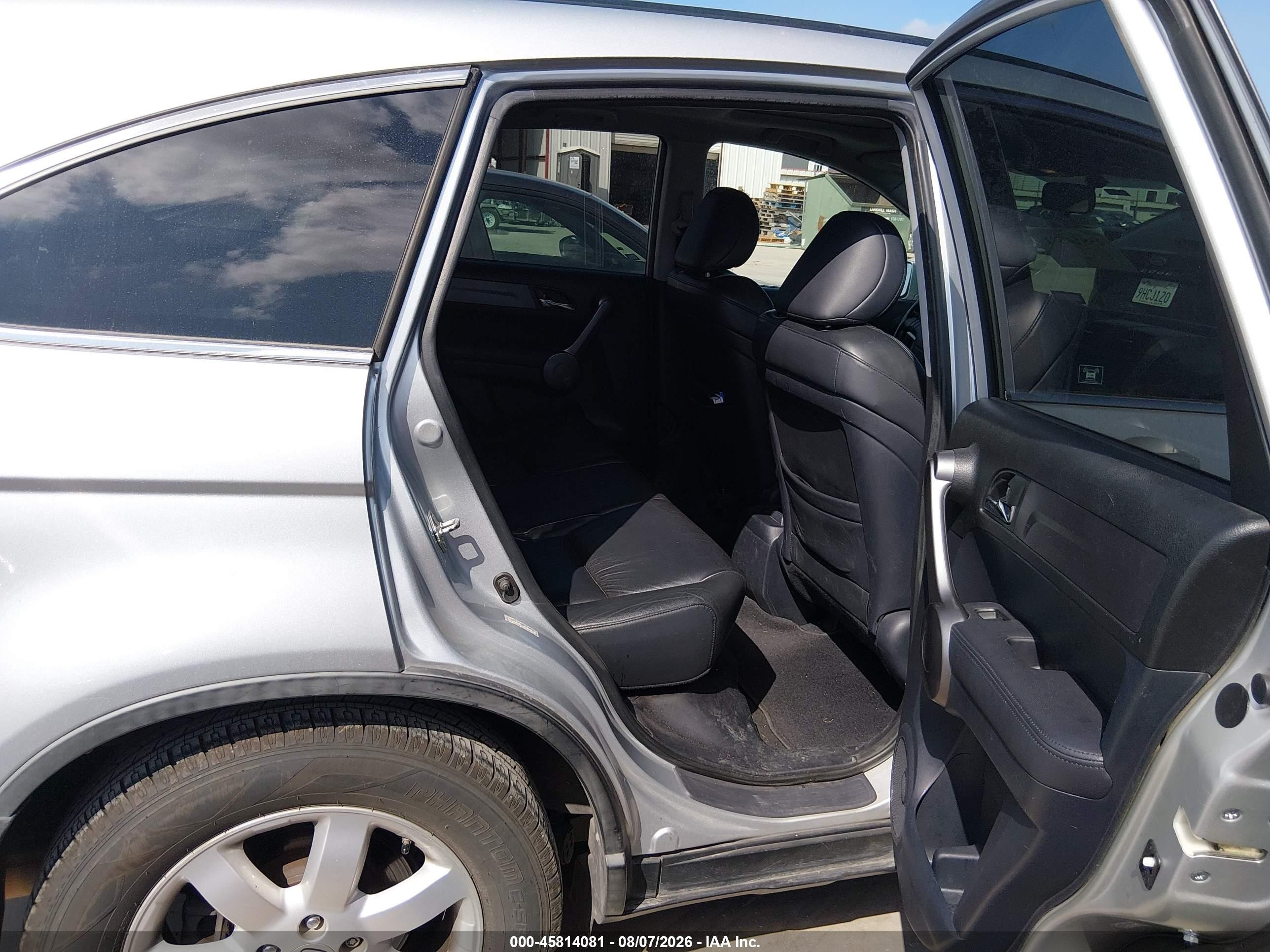 2009 Honda Cr-v Ex-l Silver vin: 5J6RE48789L039541