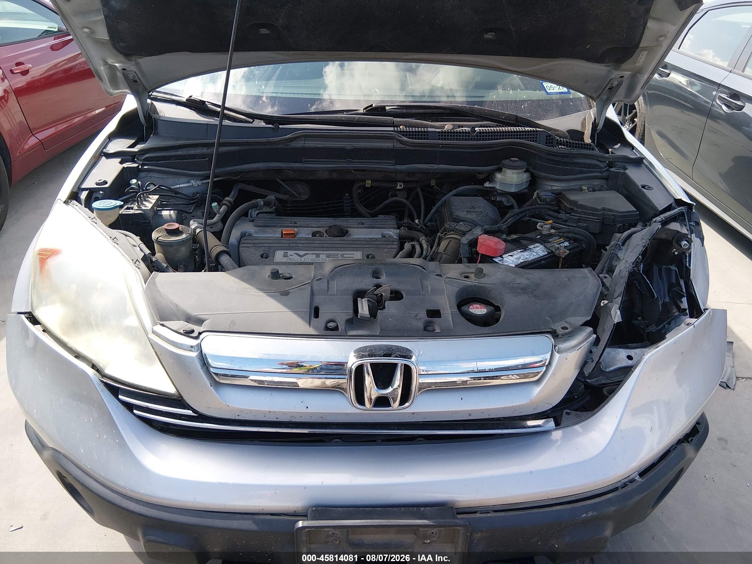 2009 Honda Cr-v Ex-l Silver vin: 5J6RE48789L039541