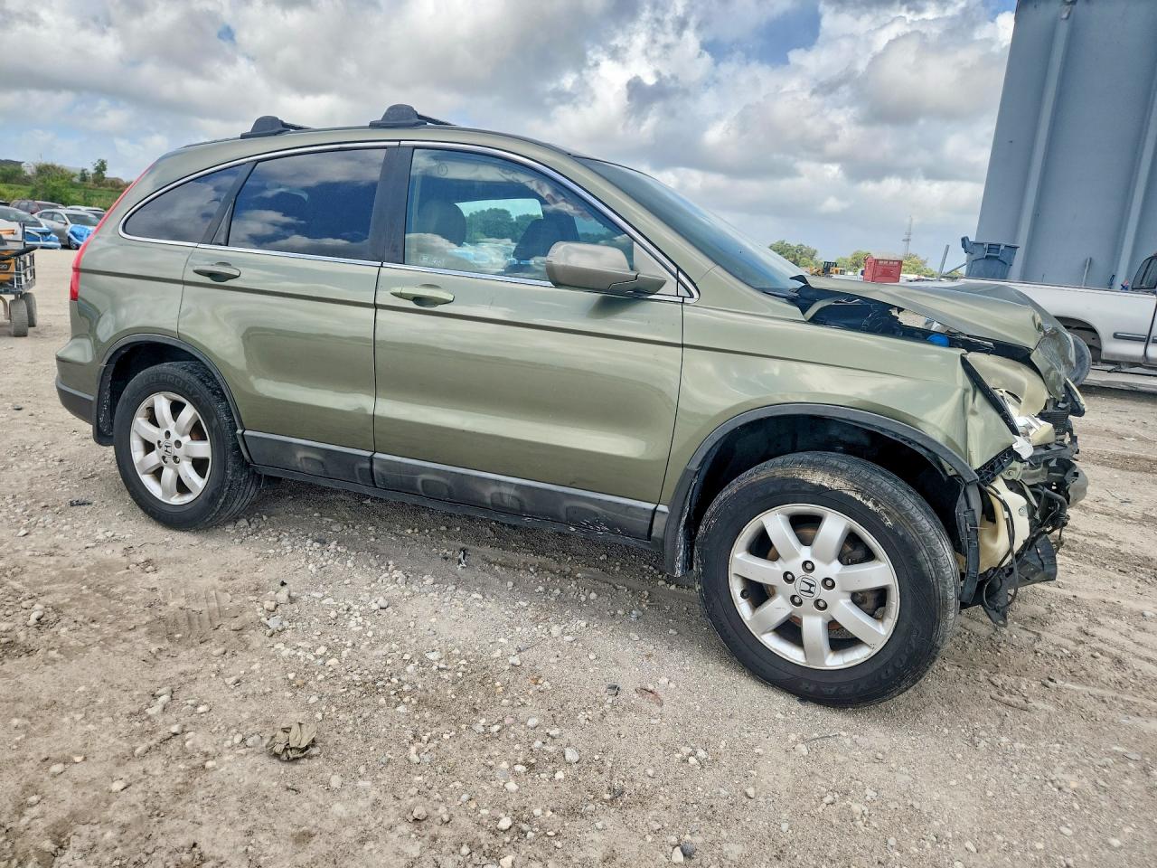 2009 Honda Cr-v Exl Green vin: 5J6RE48789L045730