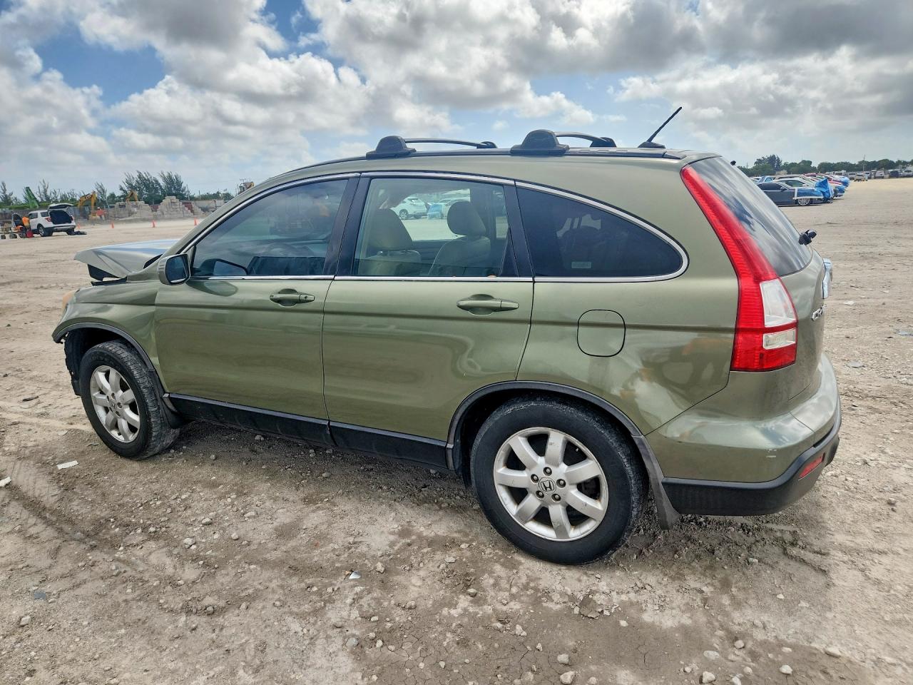 2009 Honda Cr-v Exl Green vin: 5J6RE48789L045730