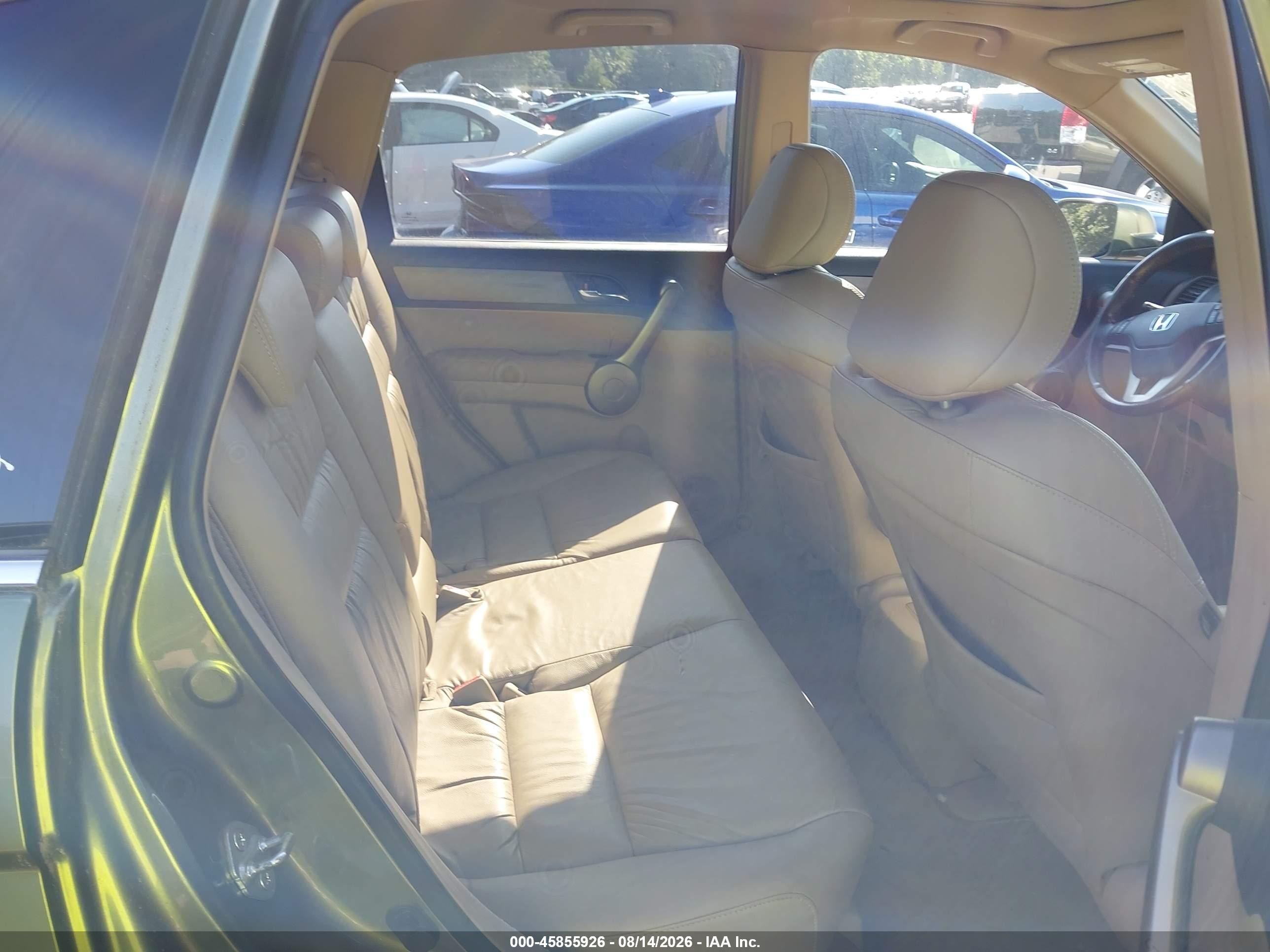 2009 Honda Cr-v Ex-l Зеленый vin: 5J6RE48789L058154