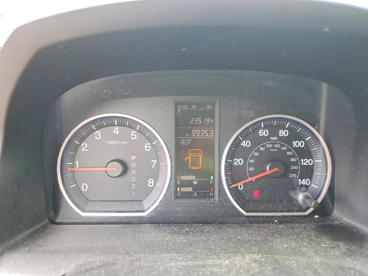 2009 Honda Cr-v Exl Красный vin: 5J6RE48789L061541