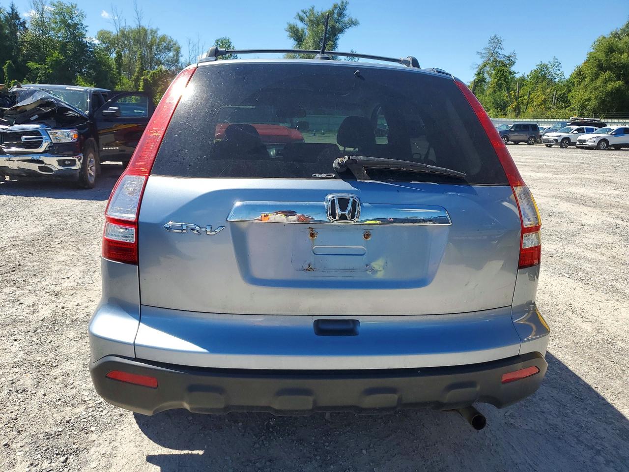 2009 Honda Cr-v Exl Blue vin: 5J6RE48789L065492