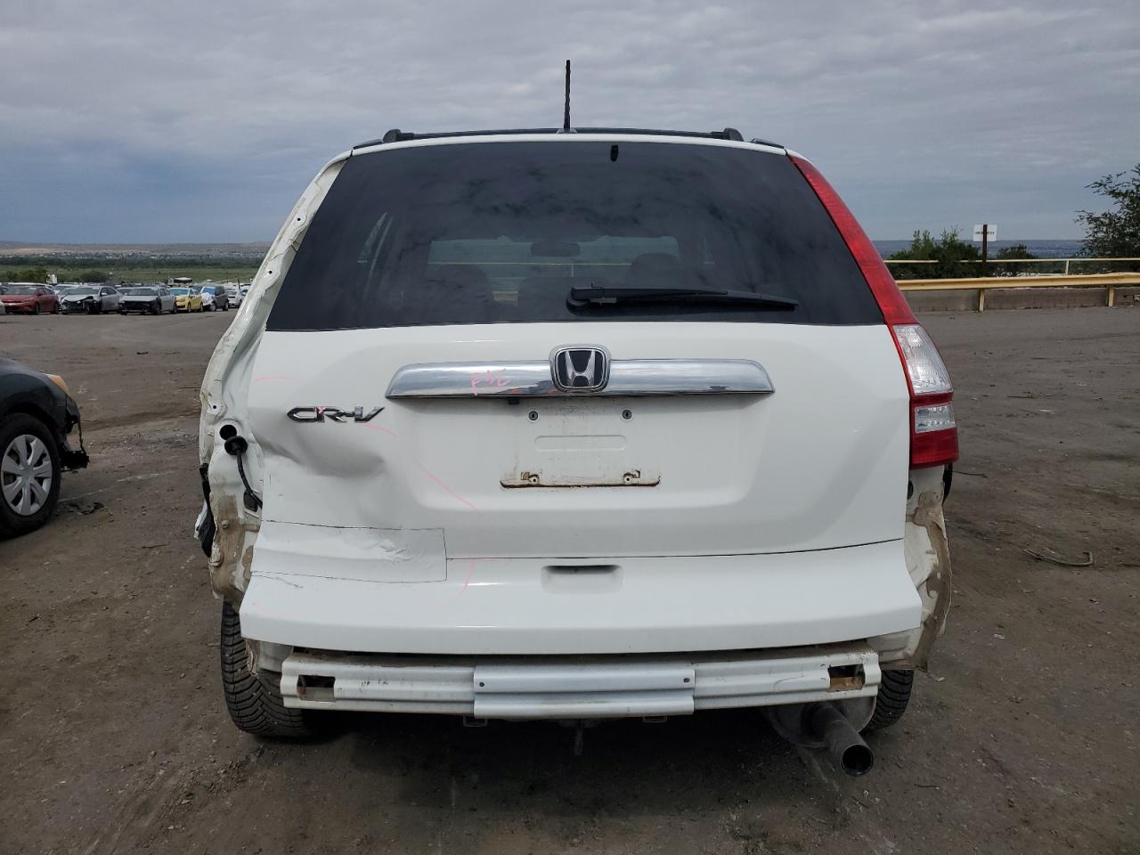2008 Honda Cr-v Exl White vin: 5J6RE48798L006577