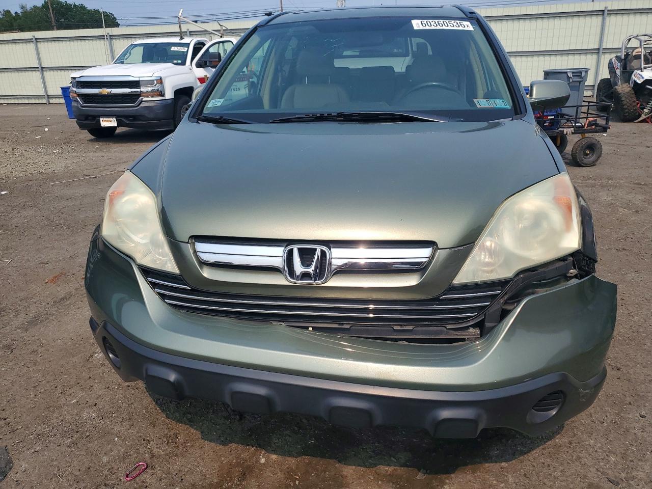 2008 Honda Cr-v Exl Green vin: 5J6RE48798L008989