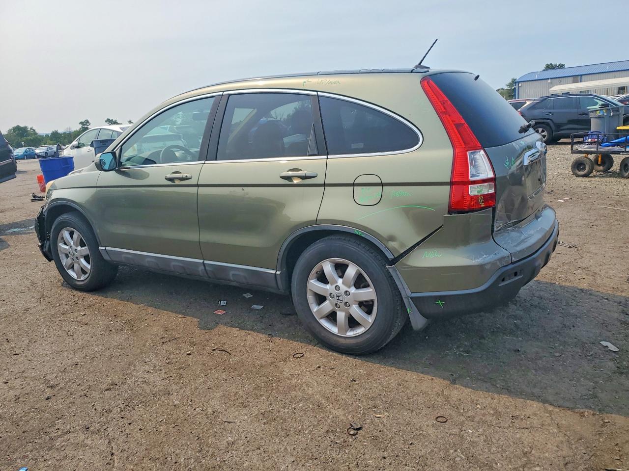 2008 Honda Cr-v Exl Green vin: 5J6RE48798L008989