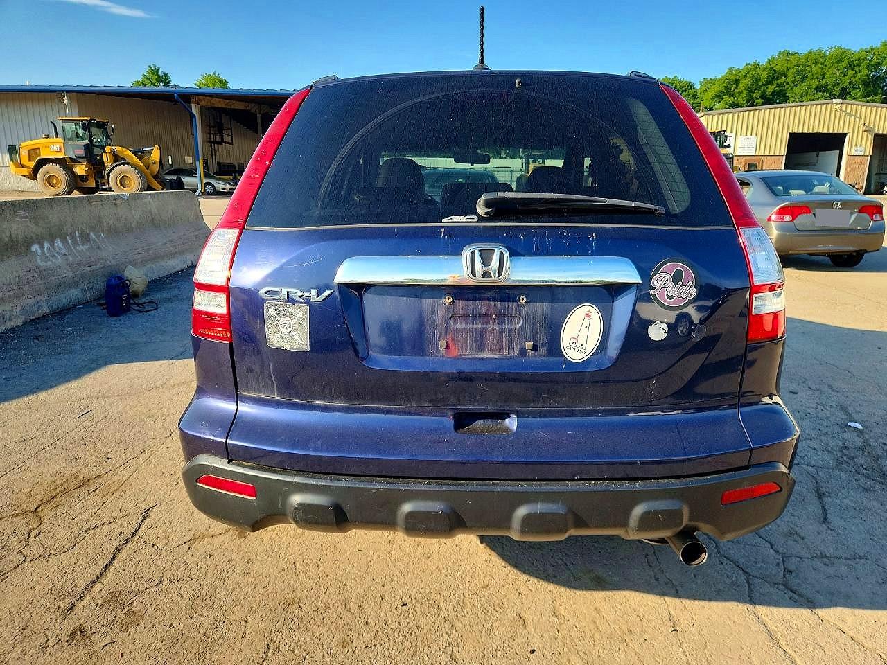 2008 Honda Cr-v Exl Blue vin: 5J6RE48798L015568