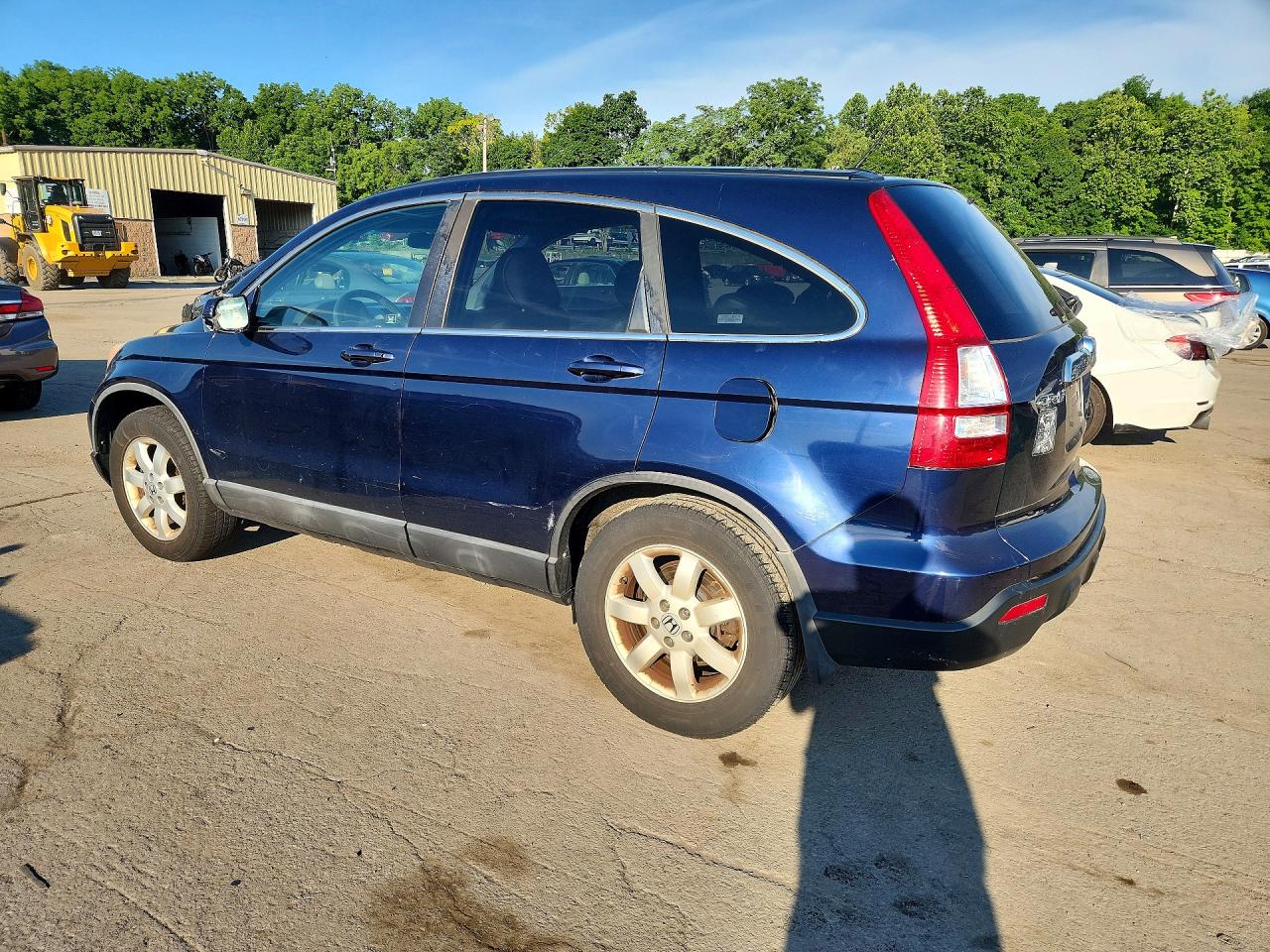 2008 Honda Cr-v Exl Blue vin: 5J6RE48798L015568