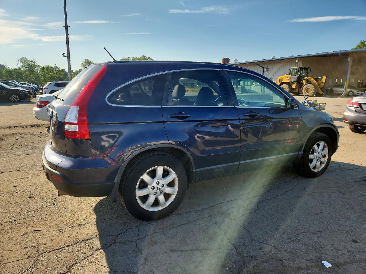 2008 Honda Cr-v Exl Blue vin: 5J6RE48798L015568