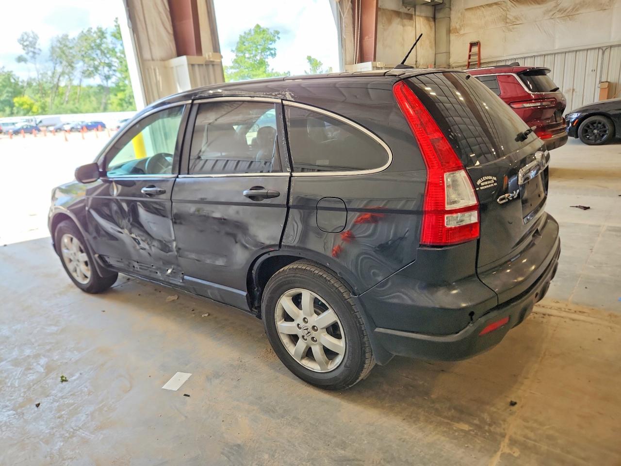 2008 Honda Cr-v Exl Black vin: 5J6RE48798L017272