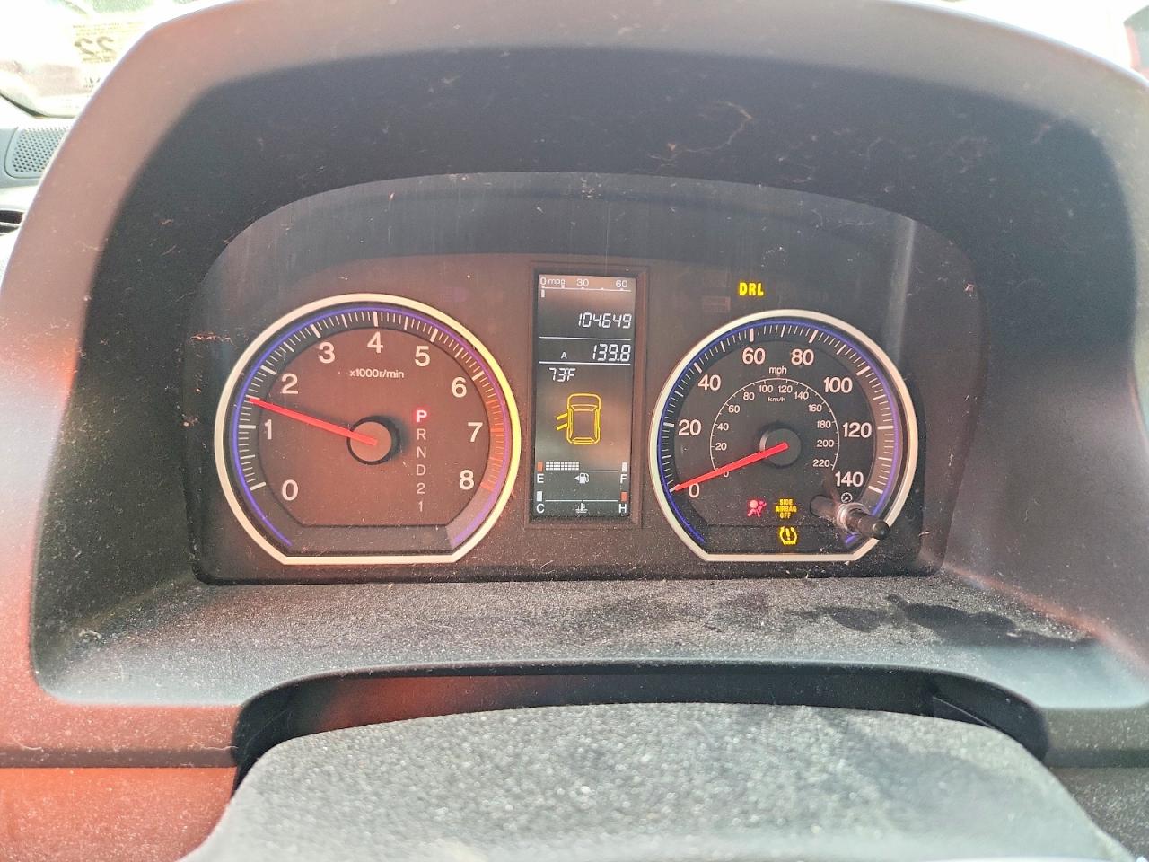 2008 Honda Cr-v Exl Blue vin: 5J6RE48798L023847