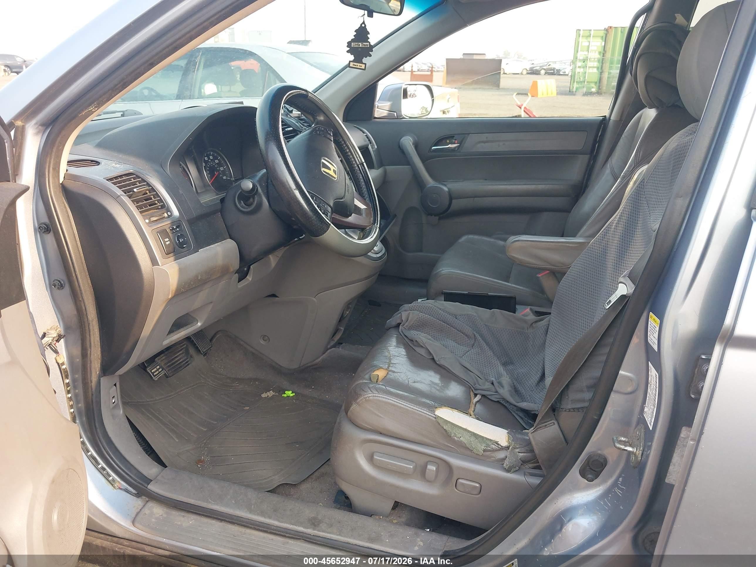 2008 Honda Cr-v Ex-l Light Blue vin: 5J6RE48798L028787