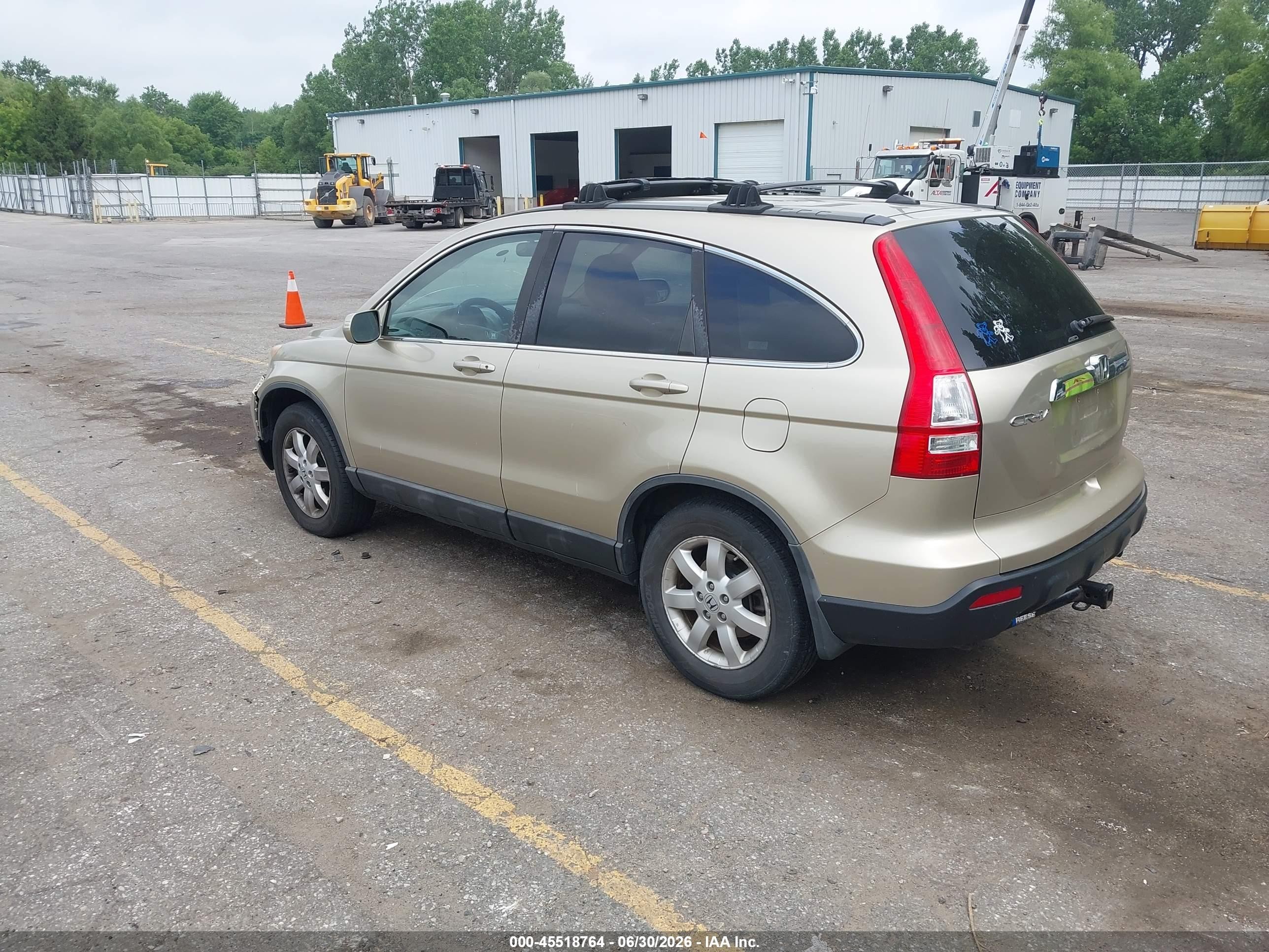 2008 Honda Cr-v Ex-l Gold vin: 5J6RE48798L040177