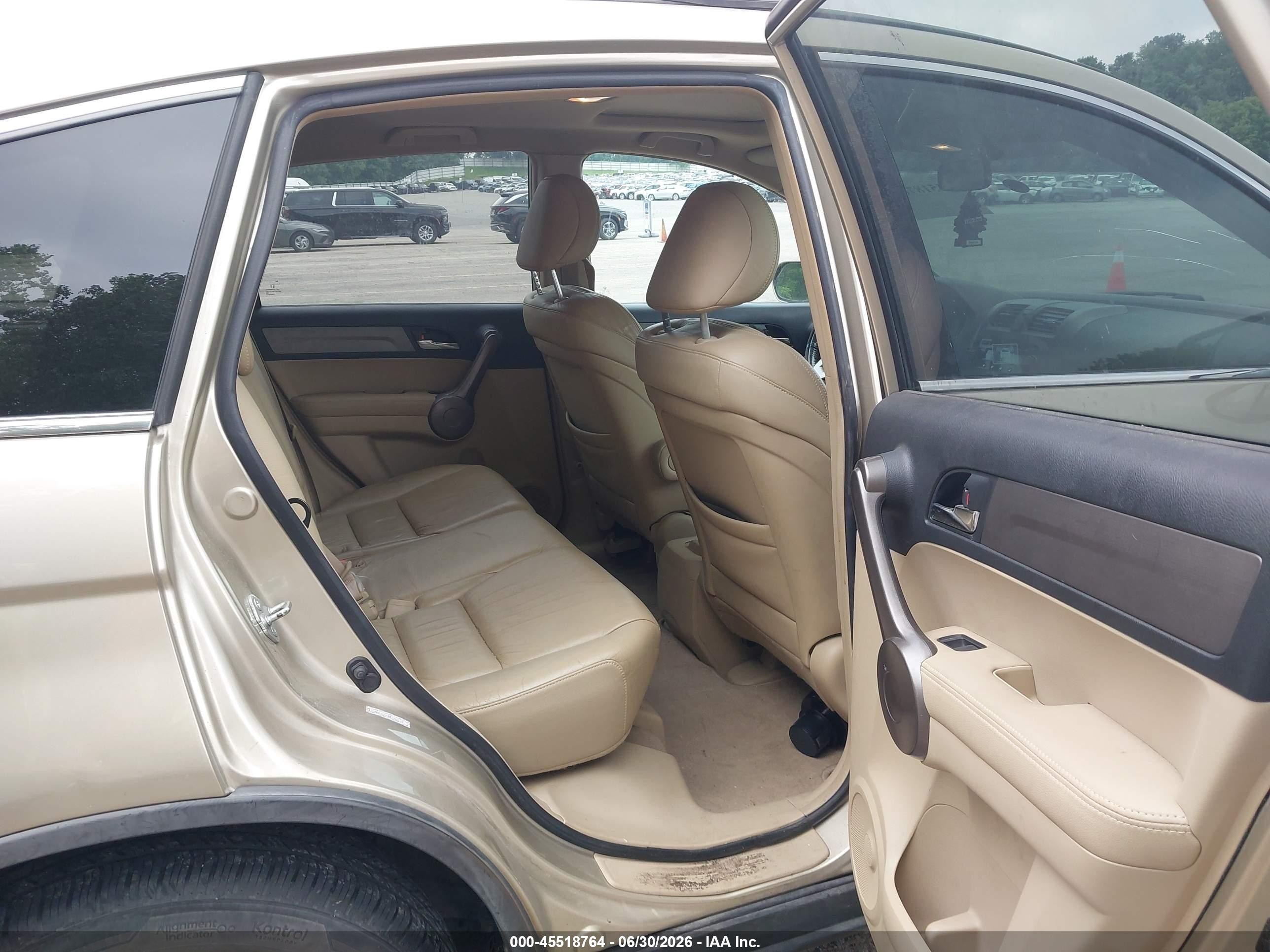 2008 Honda Cr-v Ex-l Gold vin: 5J6RE48798L040177