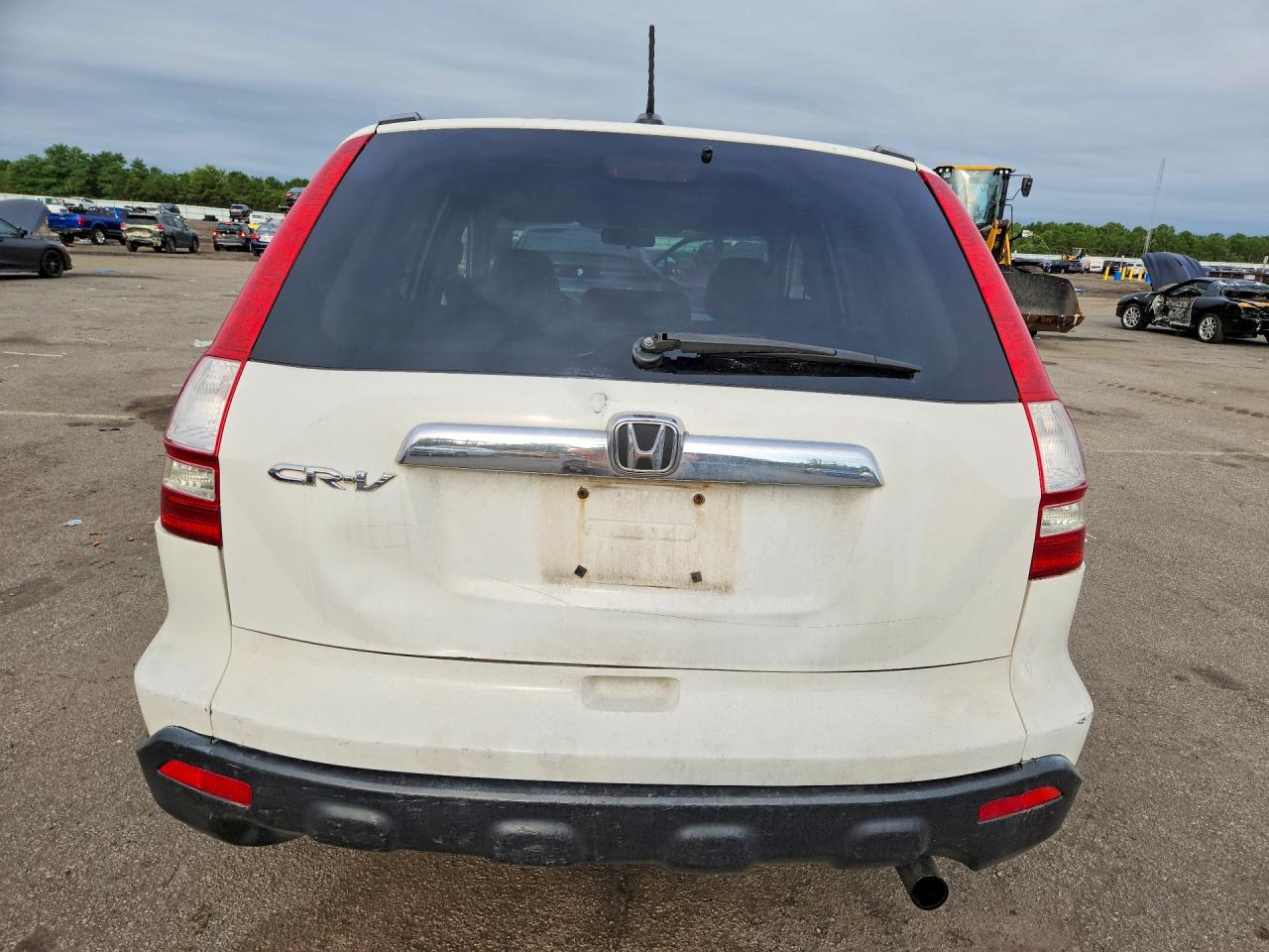 2008 Honda Cr-v Exl White vin: 5J6RE48798L049106