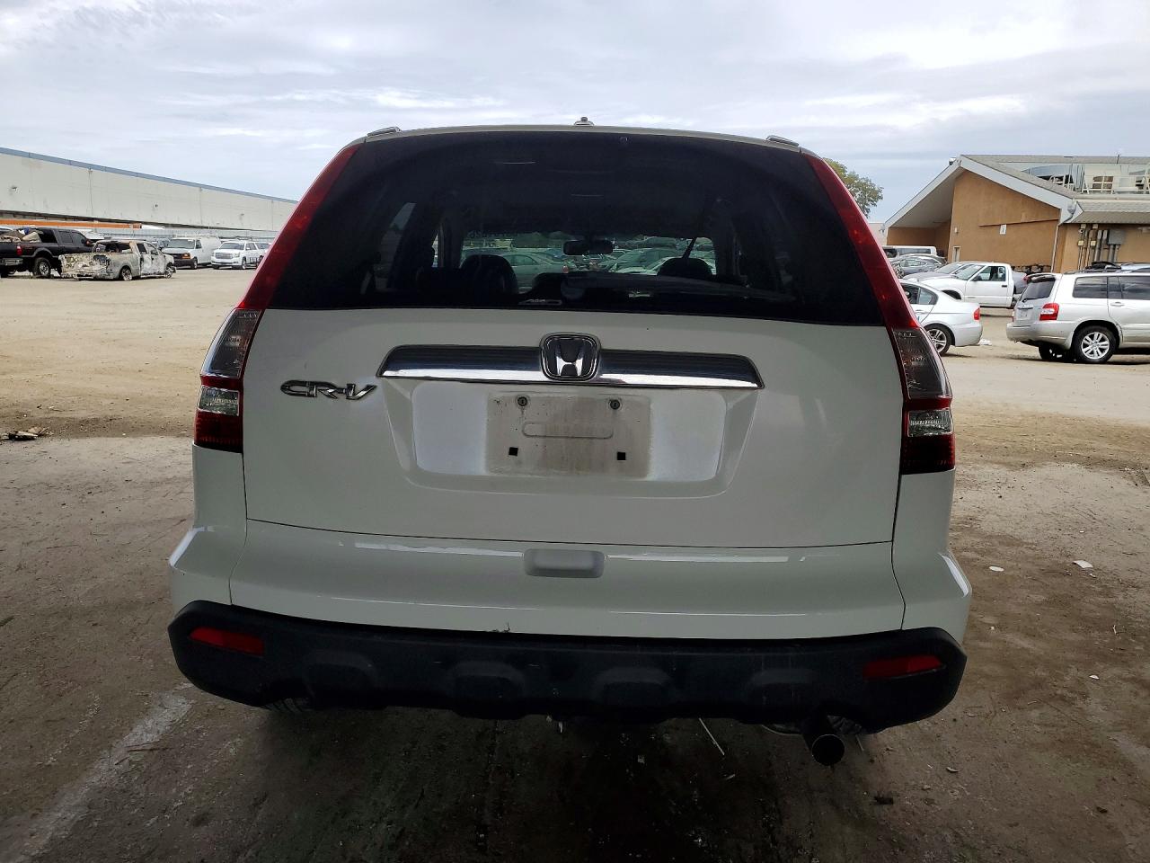2008 Honda Cr-v Exl White vin: 5J6RE48798L049123