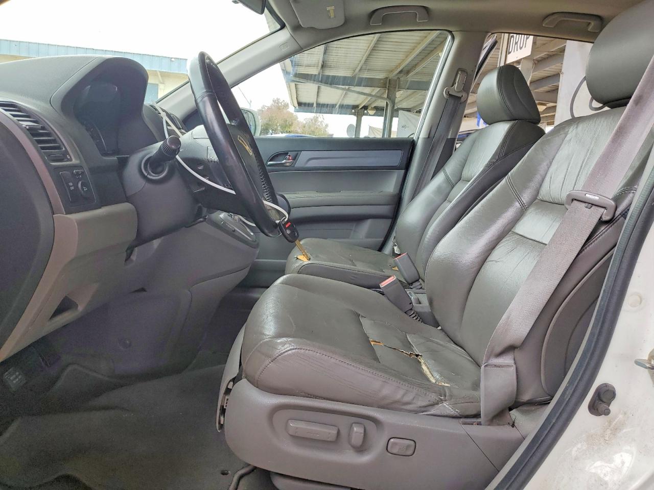 2008 Honda Cr-v Exl White vin: 5J6RE48798L049123