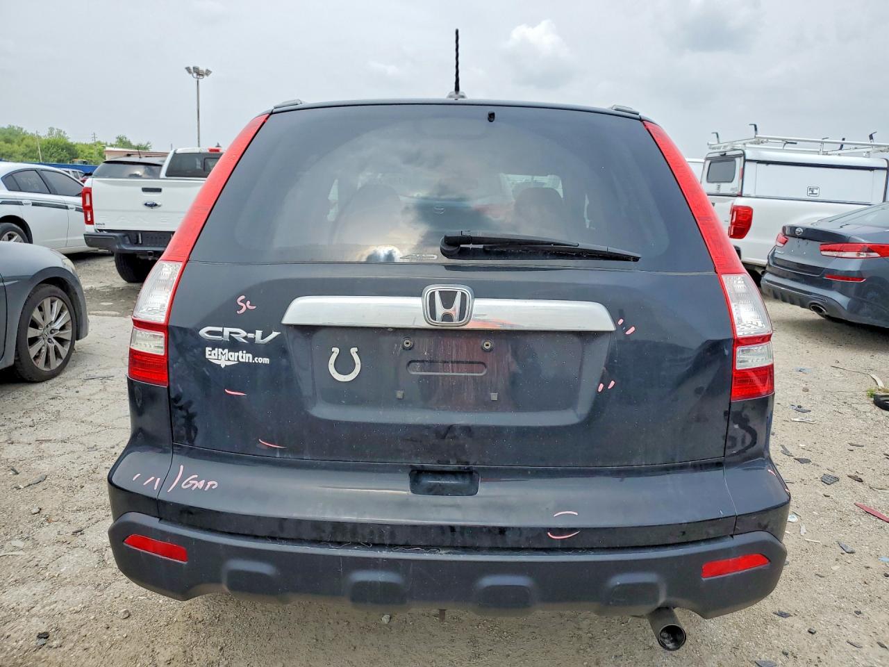 2009 Honda Cr-v Exl Black vin: 5J6RE48799L018827