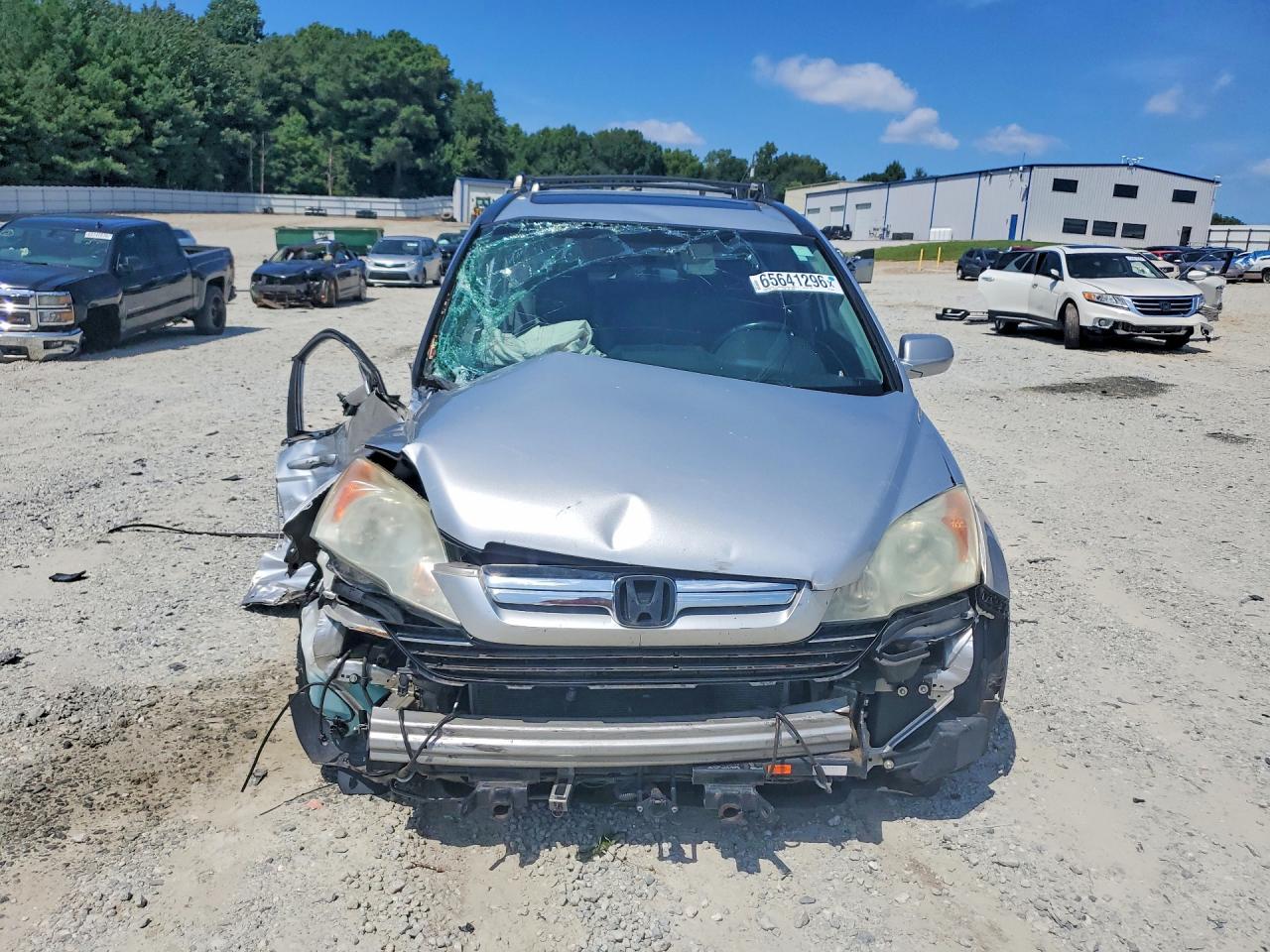2009 Honda Cr-v Exl Silver vin: 5J6RE48799L020982