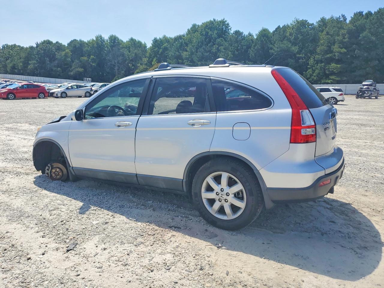 2009 Honda Cr-v Exl Silver vin: 5J6RE48799L020982