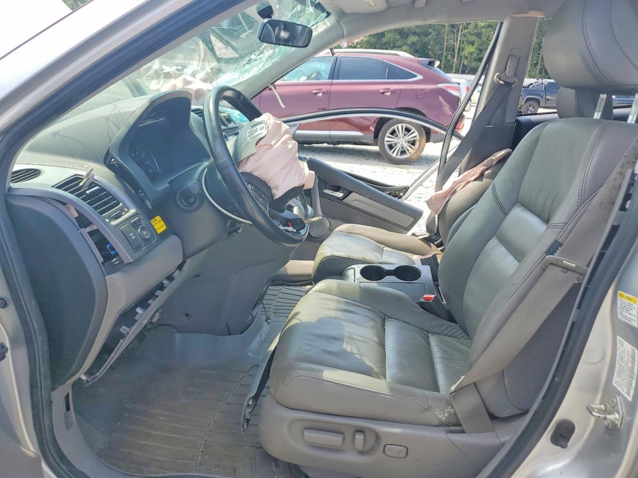 2009 Honda Cr-v Exl Silver vin: 5J6RE48799L020982