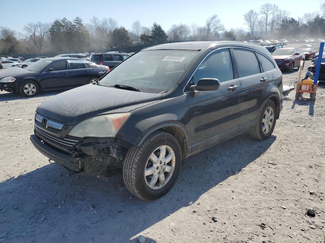 2009 Honda Cr-v Exl Black vin: 5J6RE48799L026121