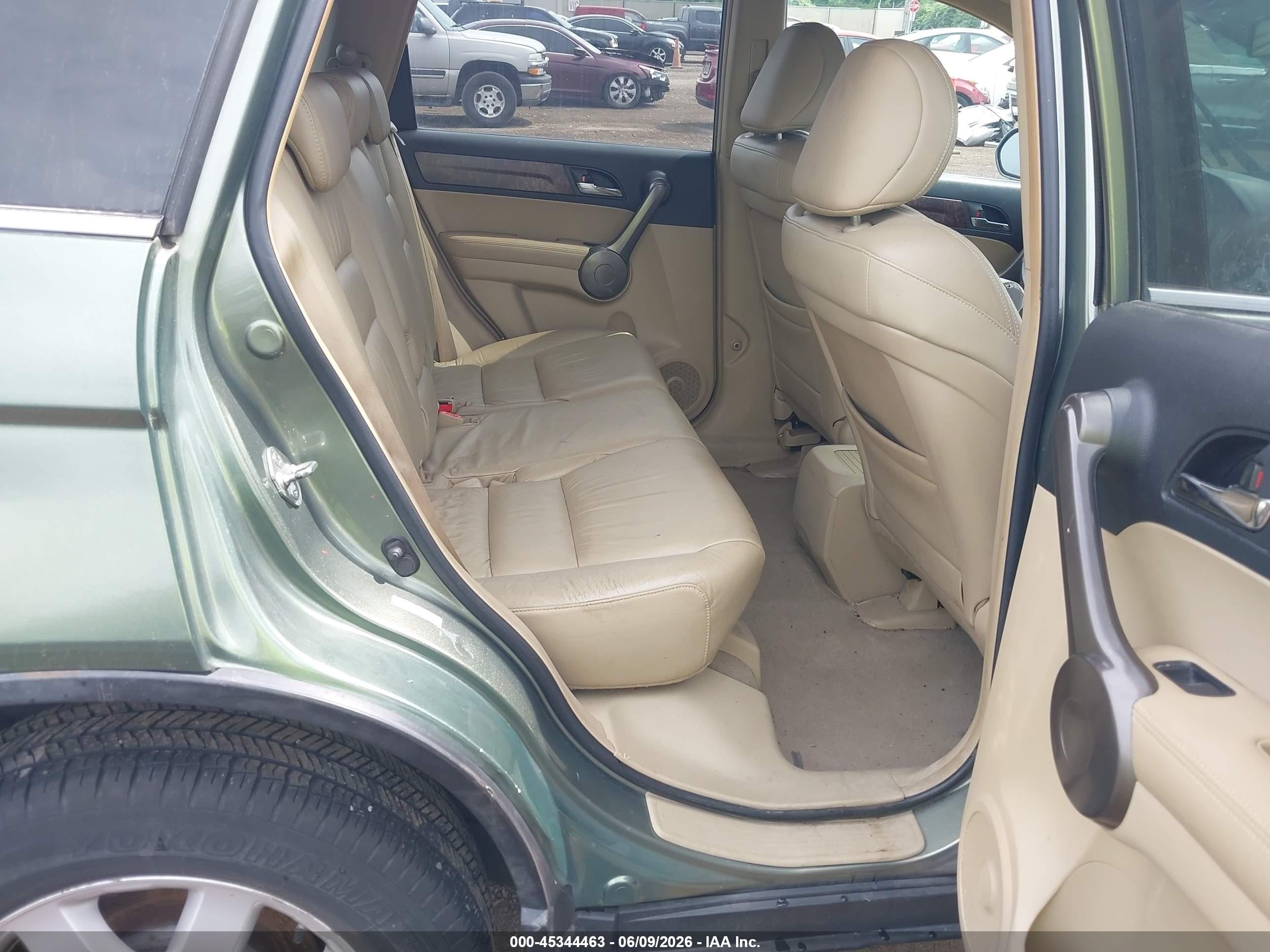 2009 Honda Cr-v Ex-l Green vin: 5J6RE48799L030203