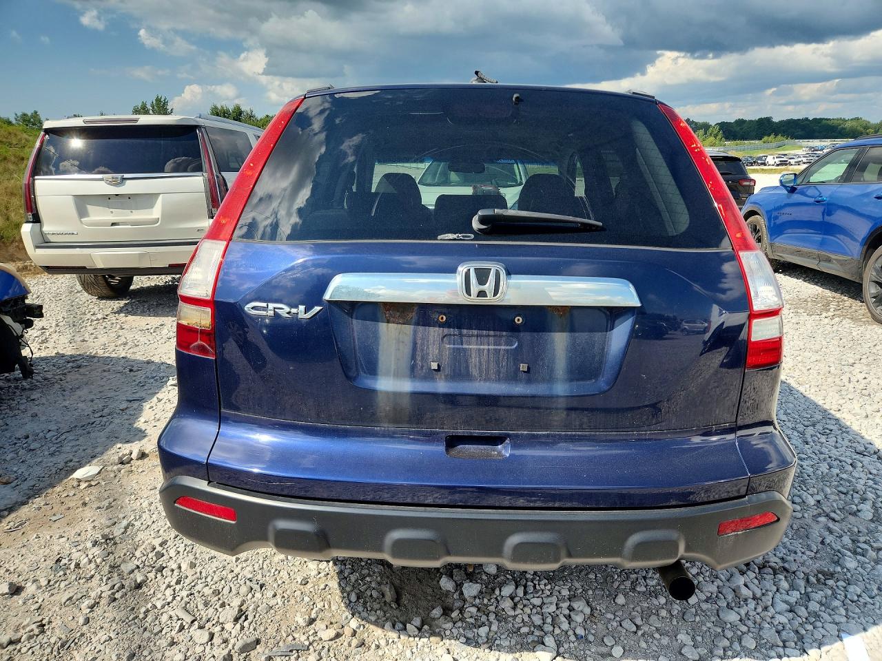 2009 Honda Cr-v Exl Blue vin: 5J6RE48799L036132