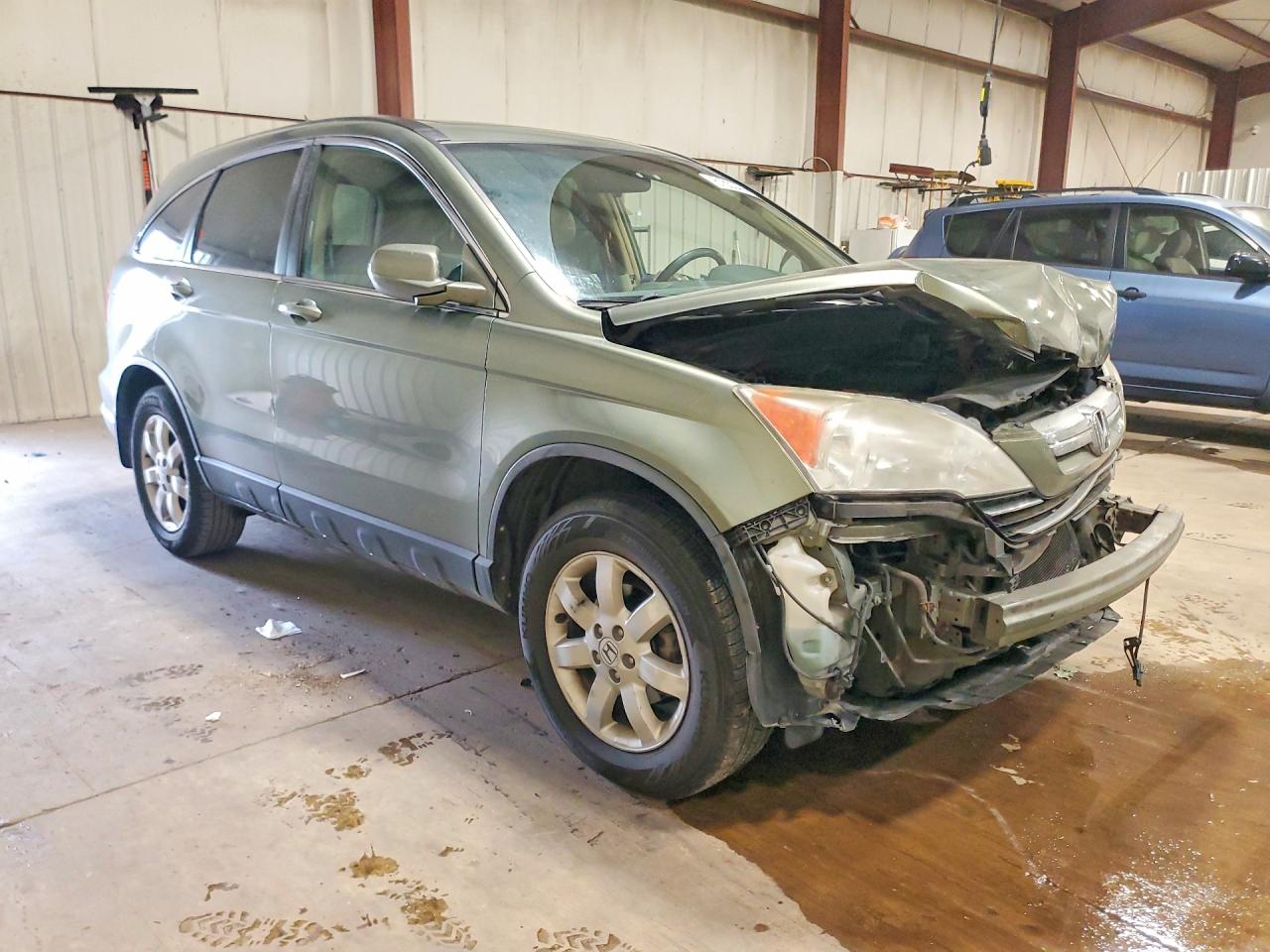 2009 Honda Cr-v Exl Green vin: 5J6RE48799L058163