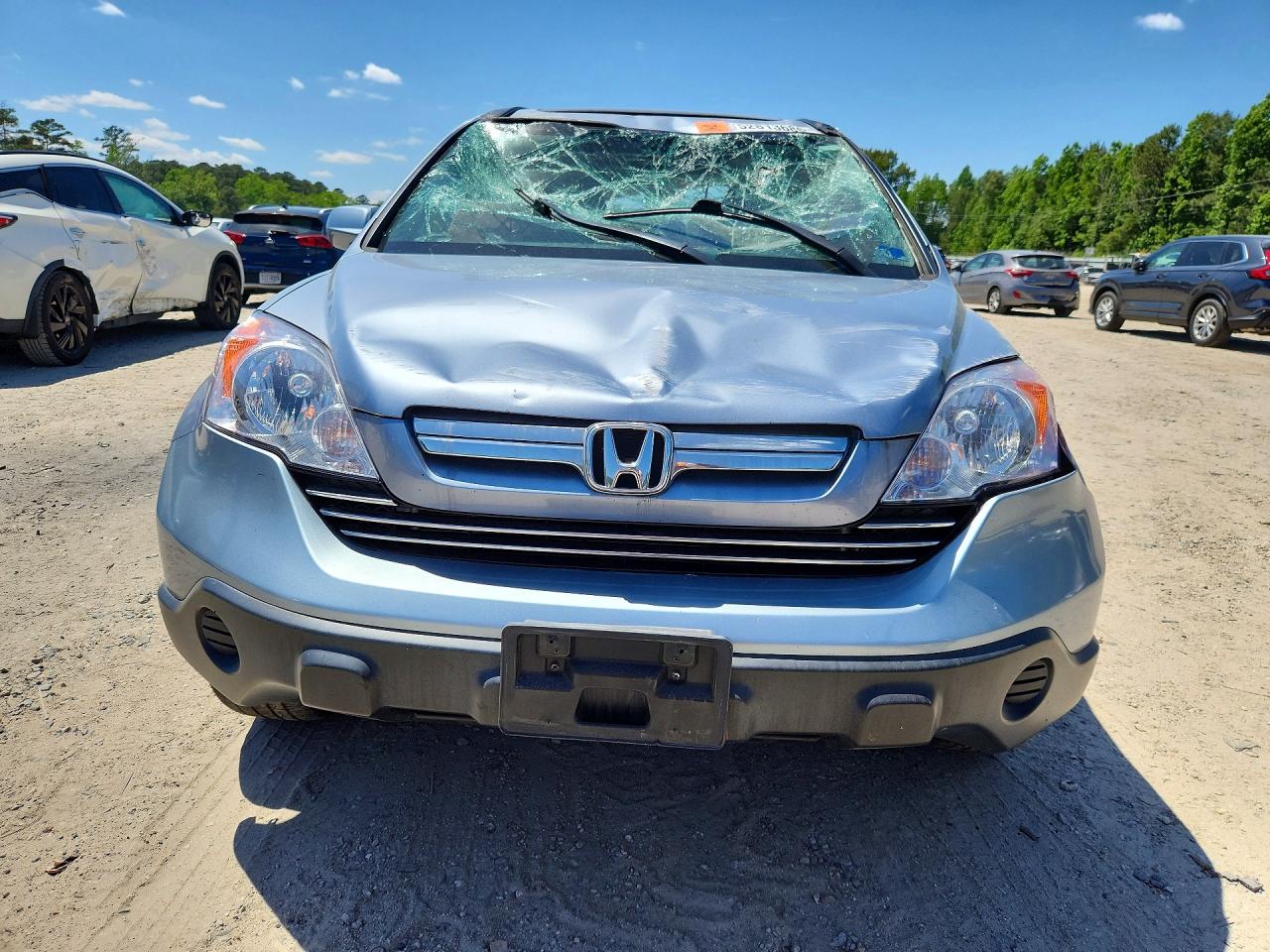 2008 Honda Cr-v Exl Silver vin: 5J6RE487X8L006250