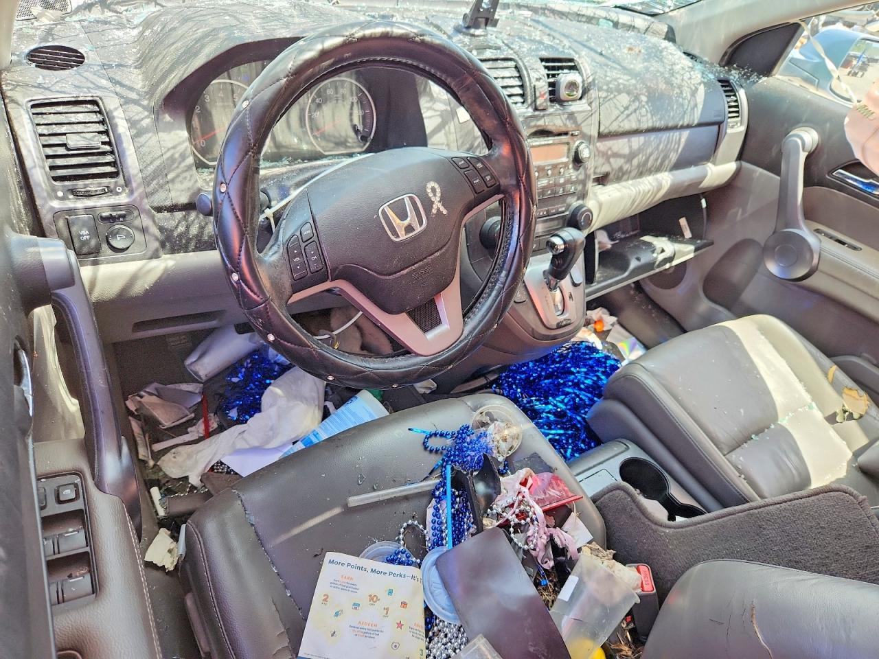 2008 Honda Cr-v Exl Silver vin: 5J6RE487X8L006250