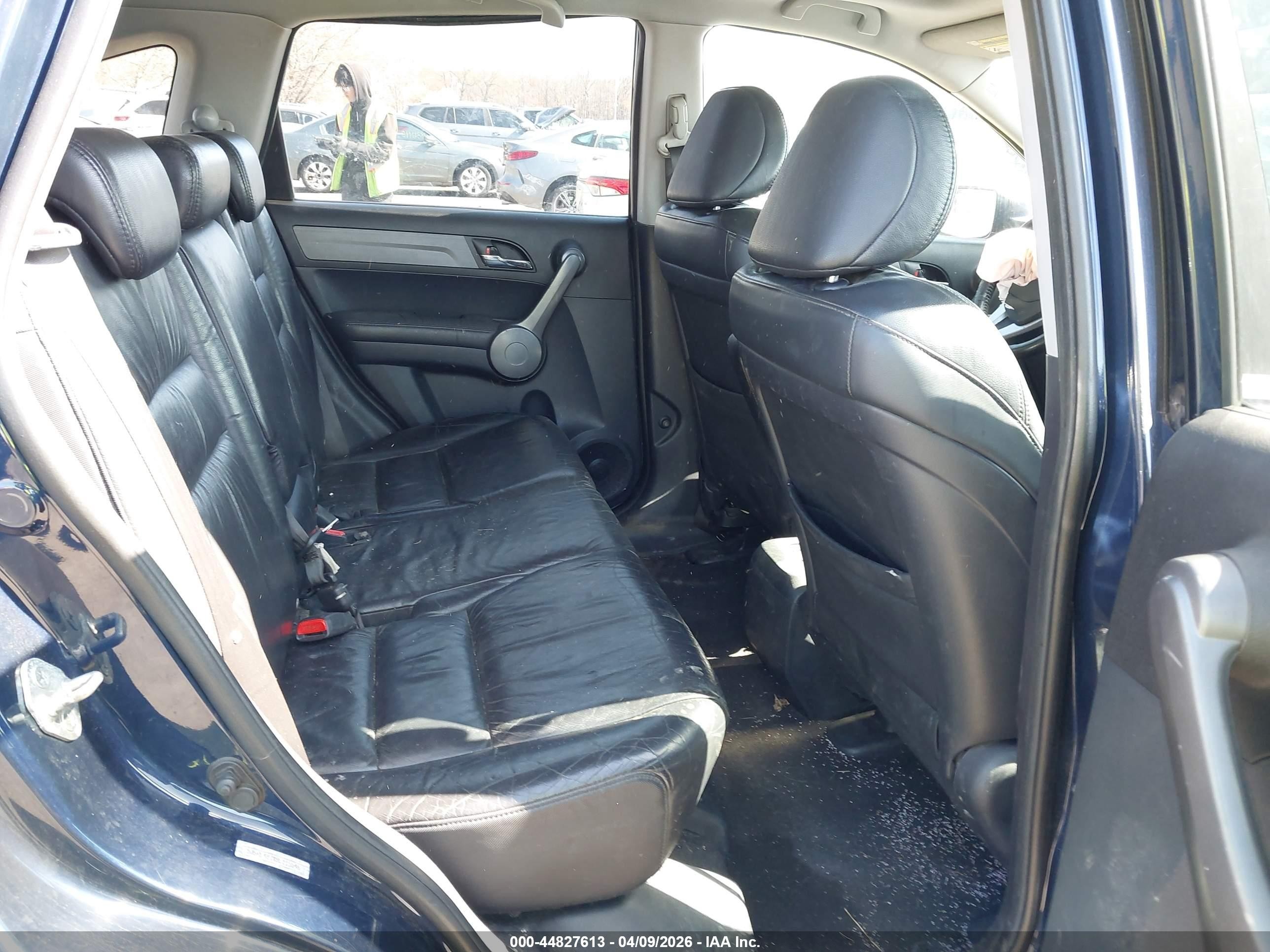 2008 Honda Cr-v Ex-l Blue vin: 5J6RE487X8L015546