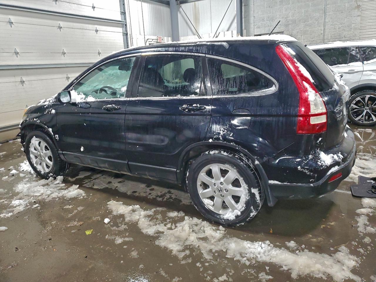 2008 Honda Cr-v Exl Black vin: 5J6RE487X8L036686