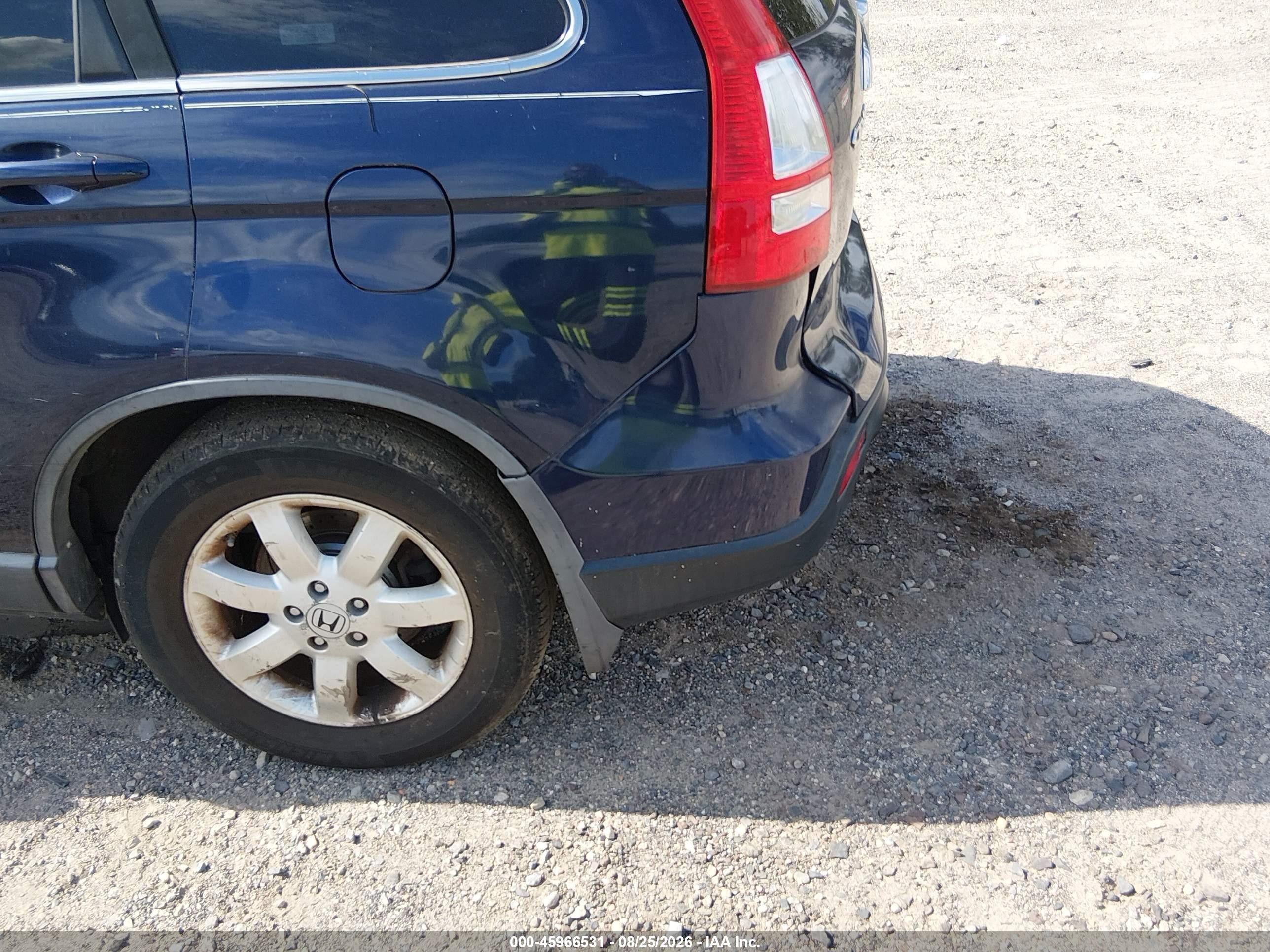 2009 Honda Cr-v Ex-l Blue vin: 5J6RE487X9L000224