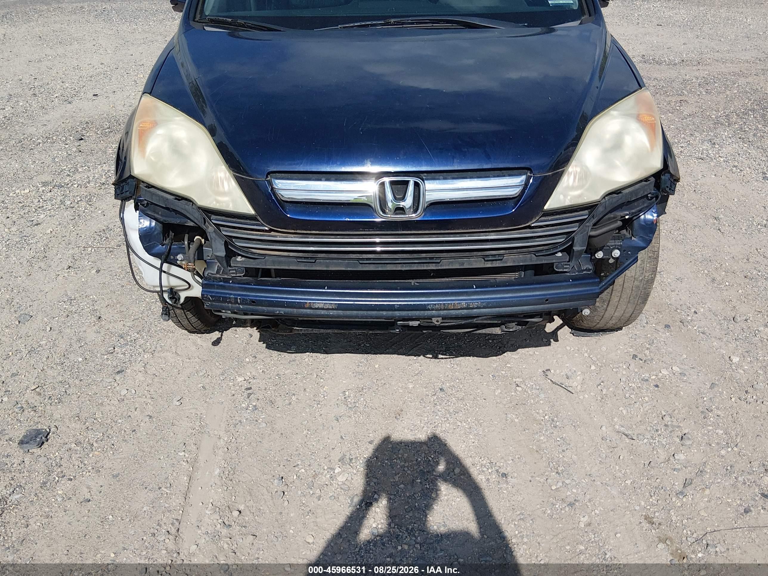 2009 Honda Cr-v Ex-l Blue vin: 5J6RE487X9L000224