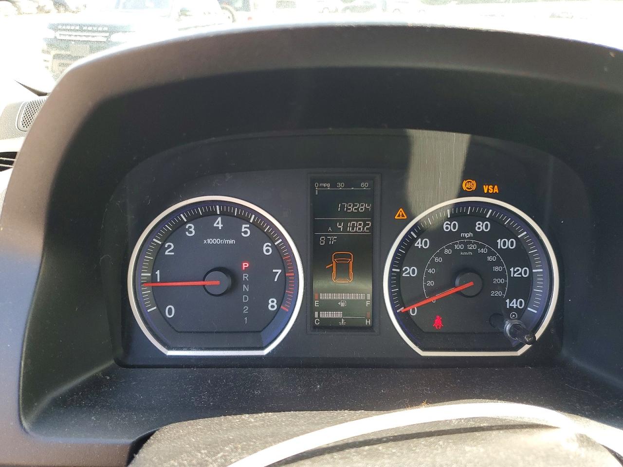 2009 Honda Cr-v Exl Blue vin: 5J6RE487X9L008498