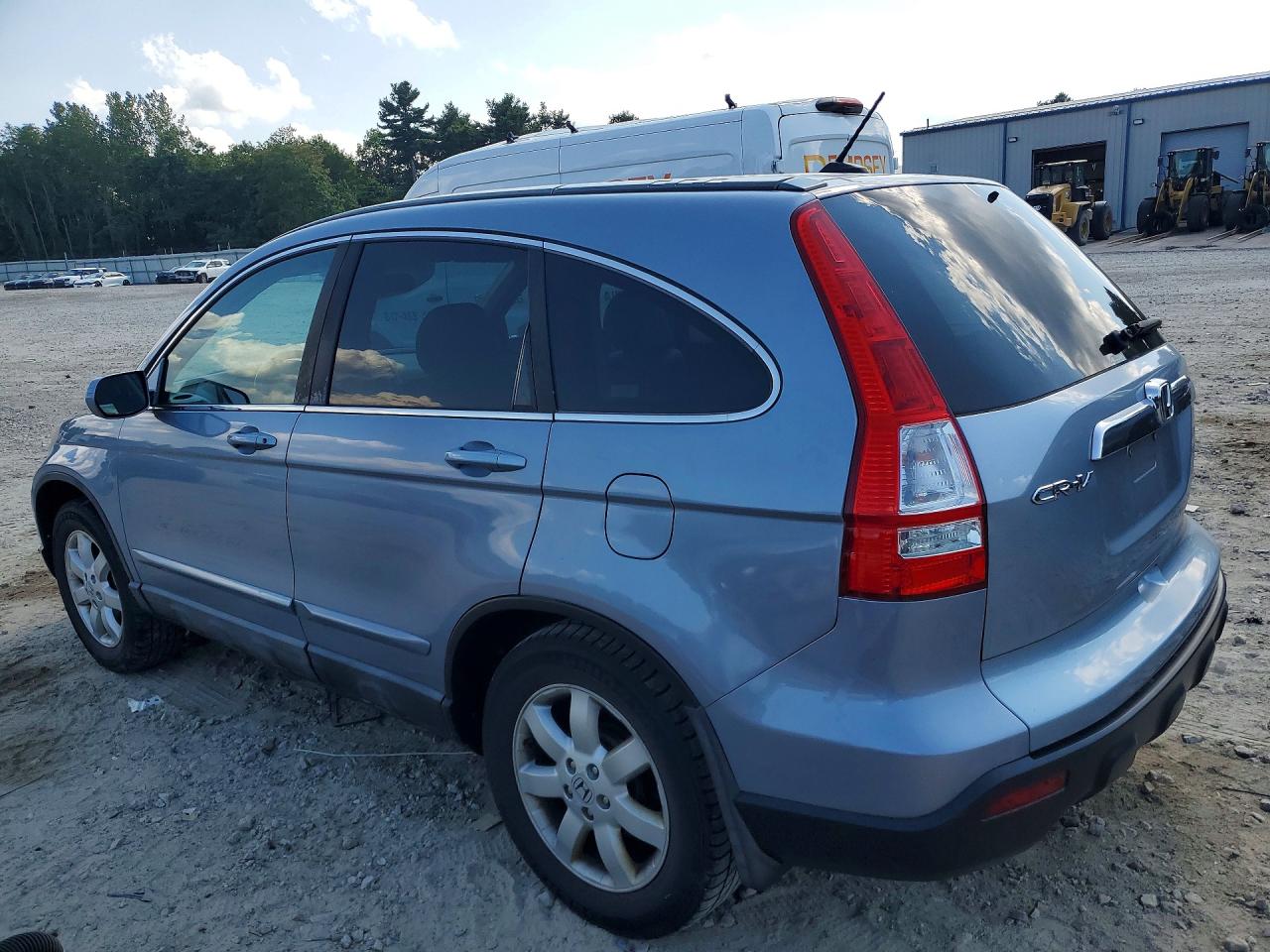 2009 Honda Cr-v Exl Blue vin: 5J6RE487X9L008498