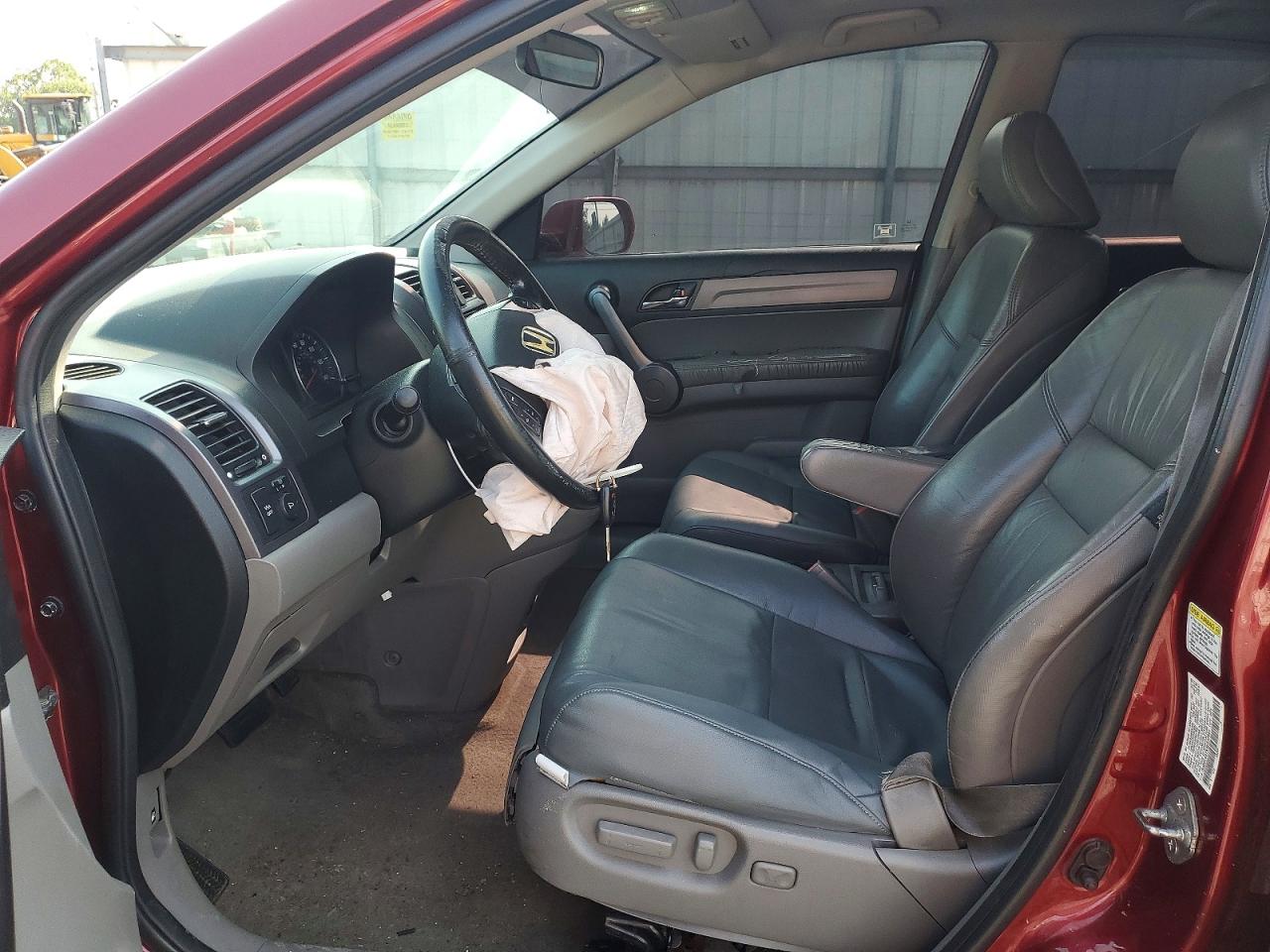2009 Honda Cr-v Exl Maroon vin: 5J6RE487X9L037841