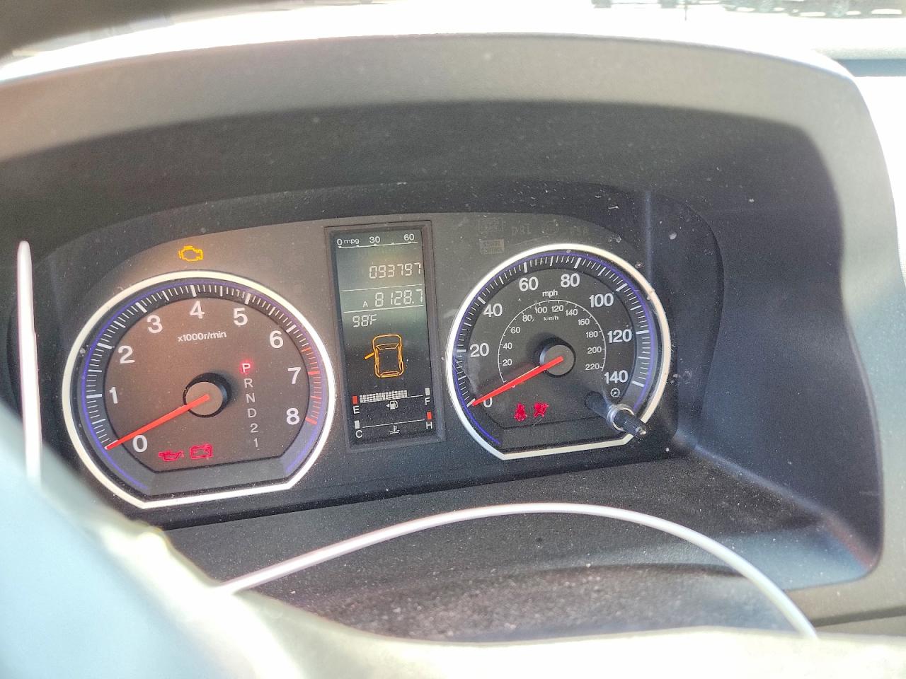 2009 Honda Cr-v Exl Синий vin: 5J6RE487X9L063145