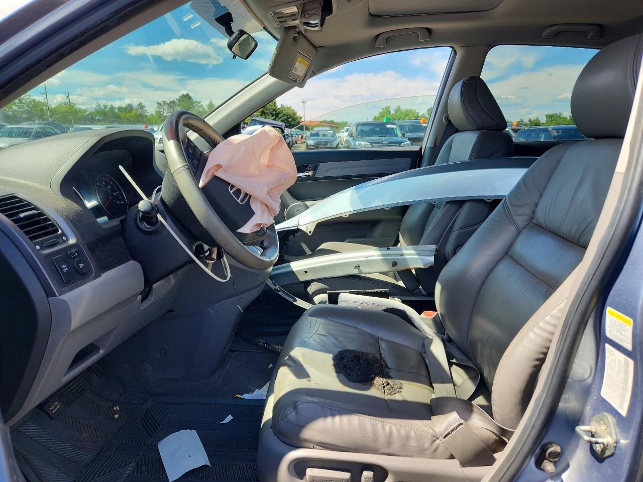 2009 Honda Cr-v Exl Синий vin: 5J6RE487X9L063145