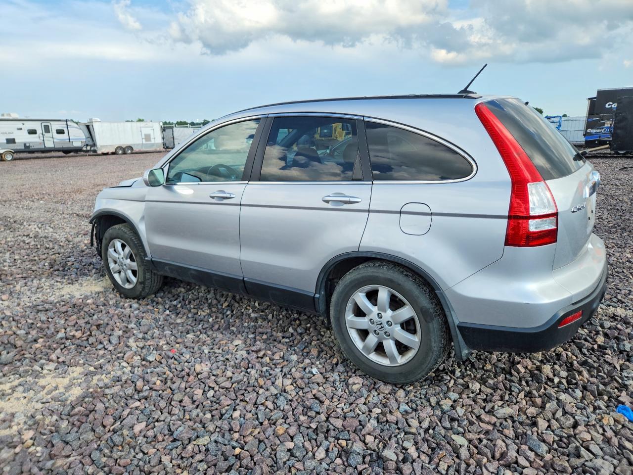 2009 Honda Cr-v Exl Silver vin: 5J6RE487X9L065171