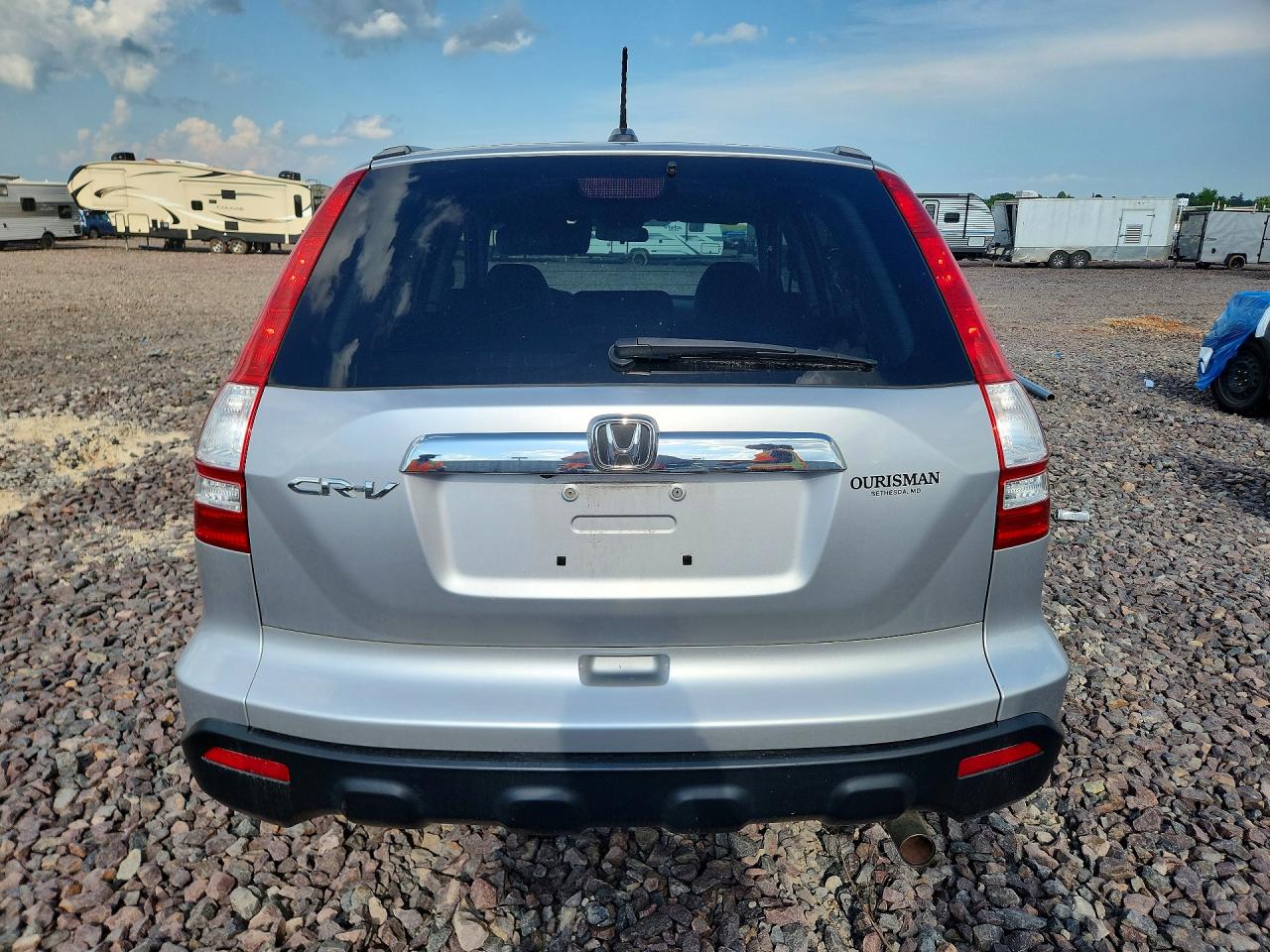 2009 Honda Cr-v Exl Silver vin: 5J6RE487X9L065171