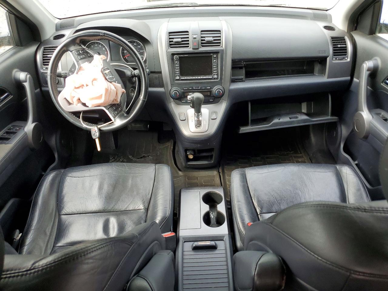 2009 Honda Cr-v Exl Black vin: 5J6RE487X9L068250
