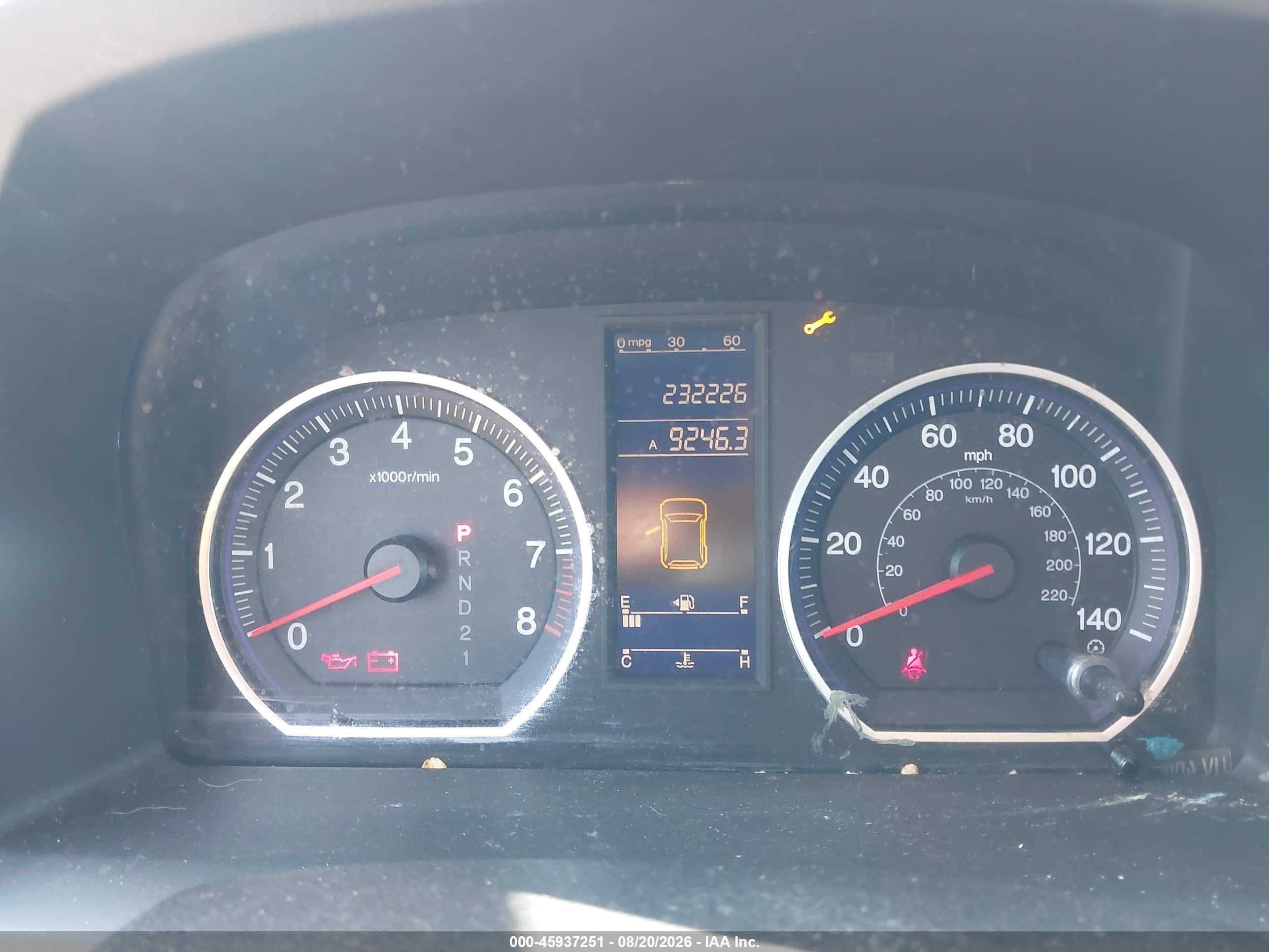 2010 Honda Cr-v Lx Red vin: 5J6RE4H30AL021102