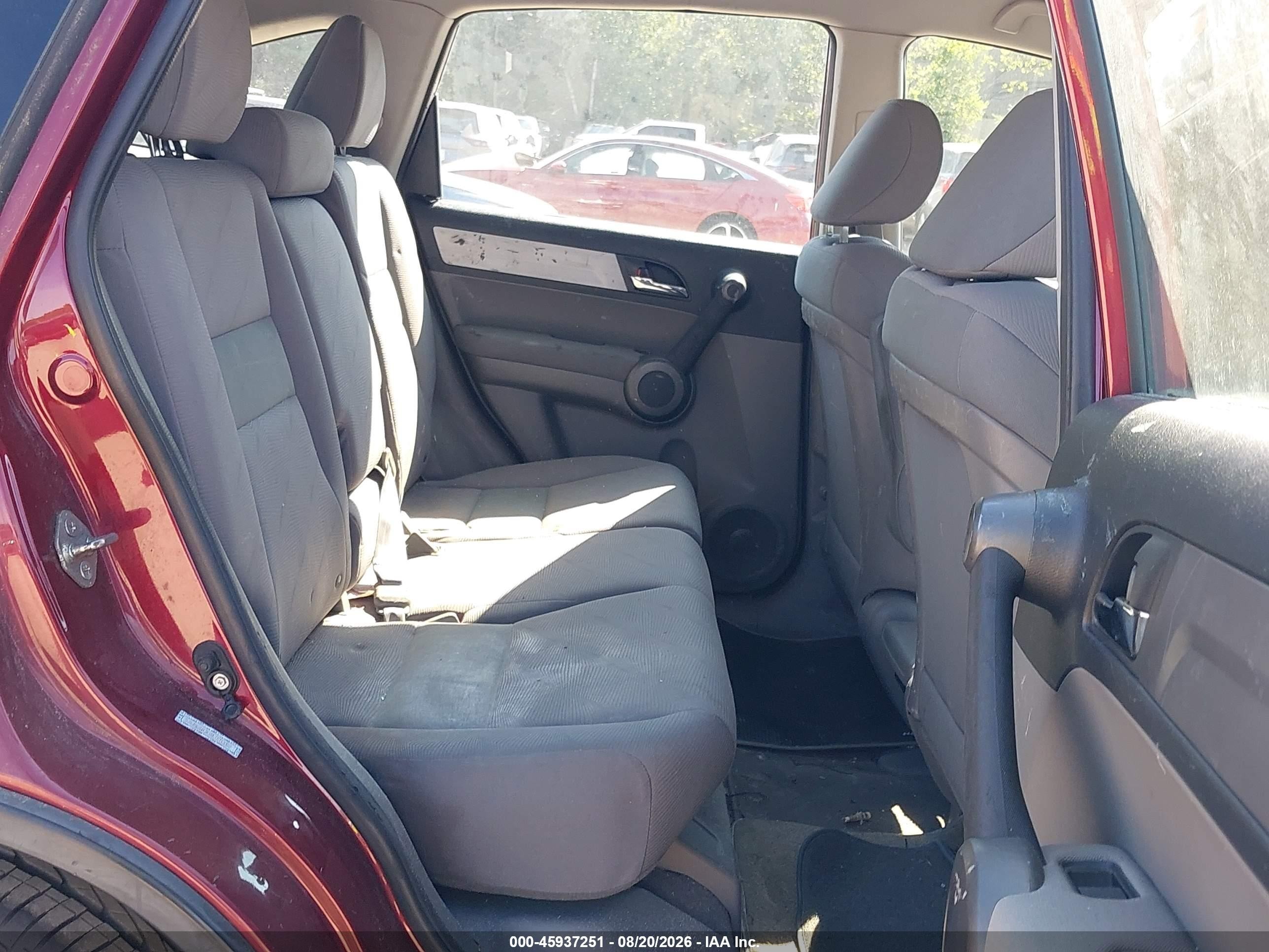 2010 Honda Cr-v Lx Red vin: 5J6RE4H30AL021102