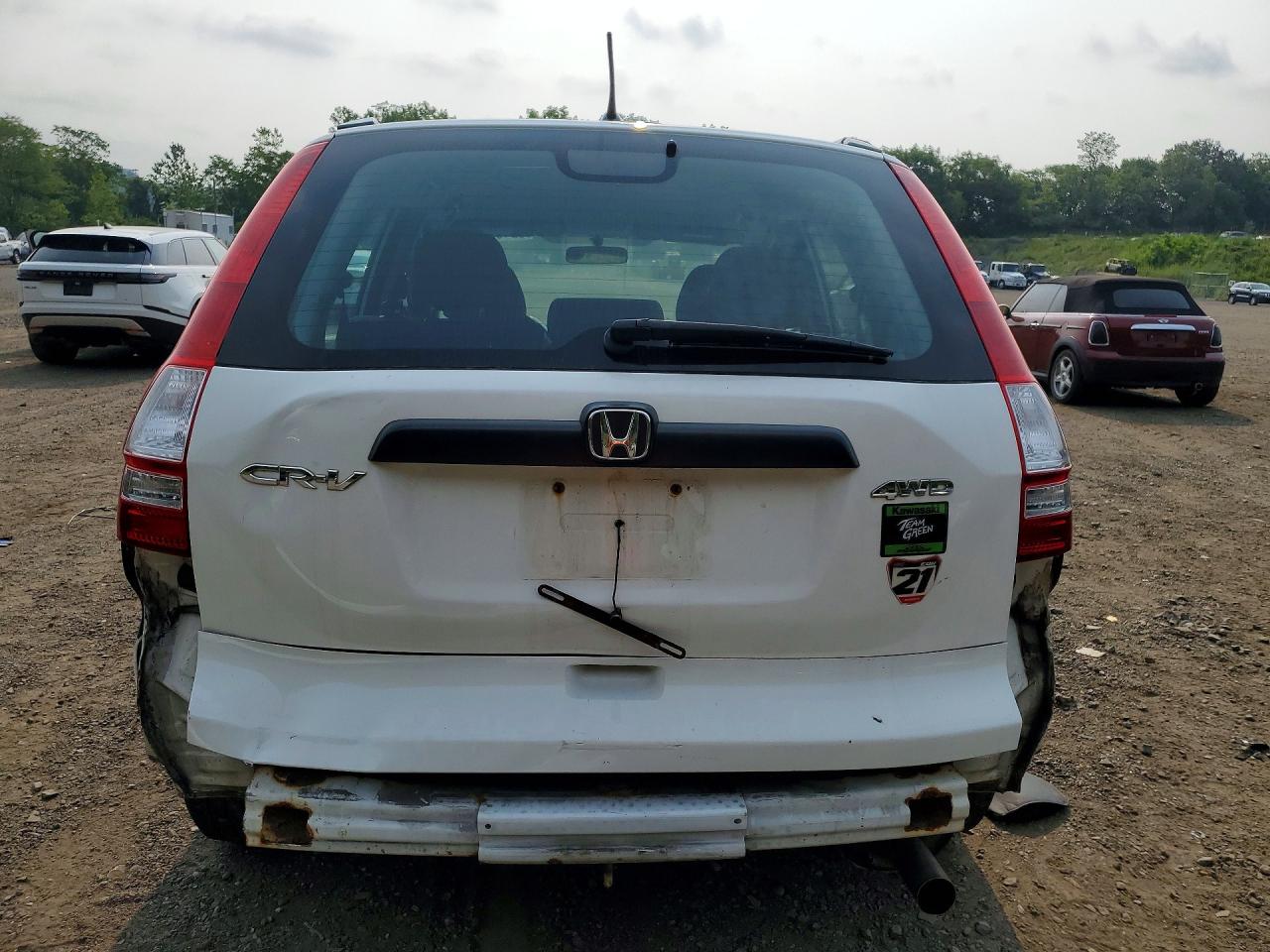 2010 Honda Cr-v Lx White vin: 5J6RE4H30AL045240