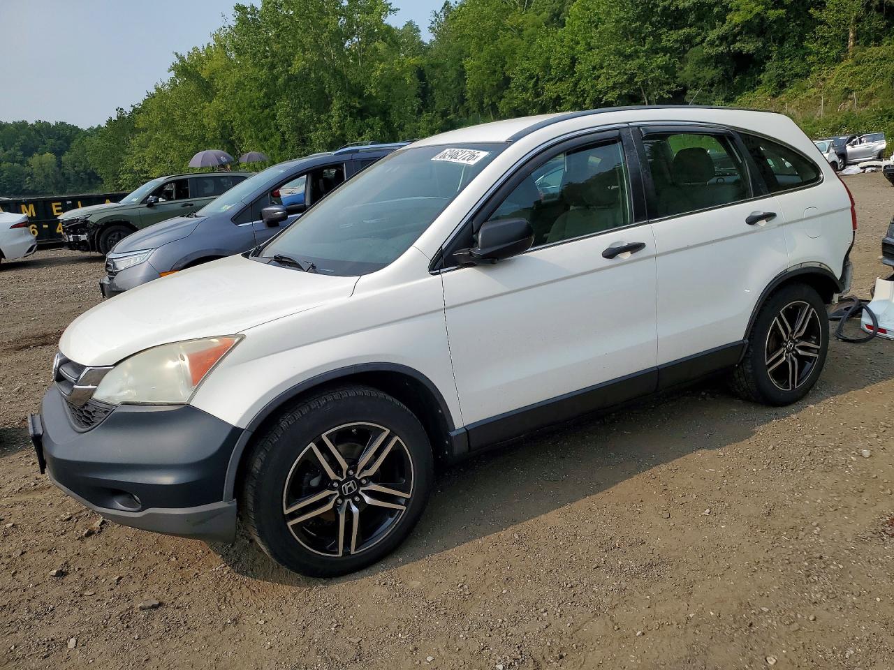 2010 Honda Cr-v Lx Белый vin: 5J6RE4H30AL045240