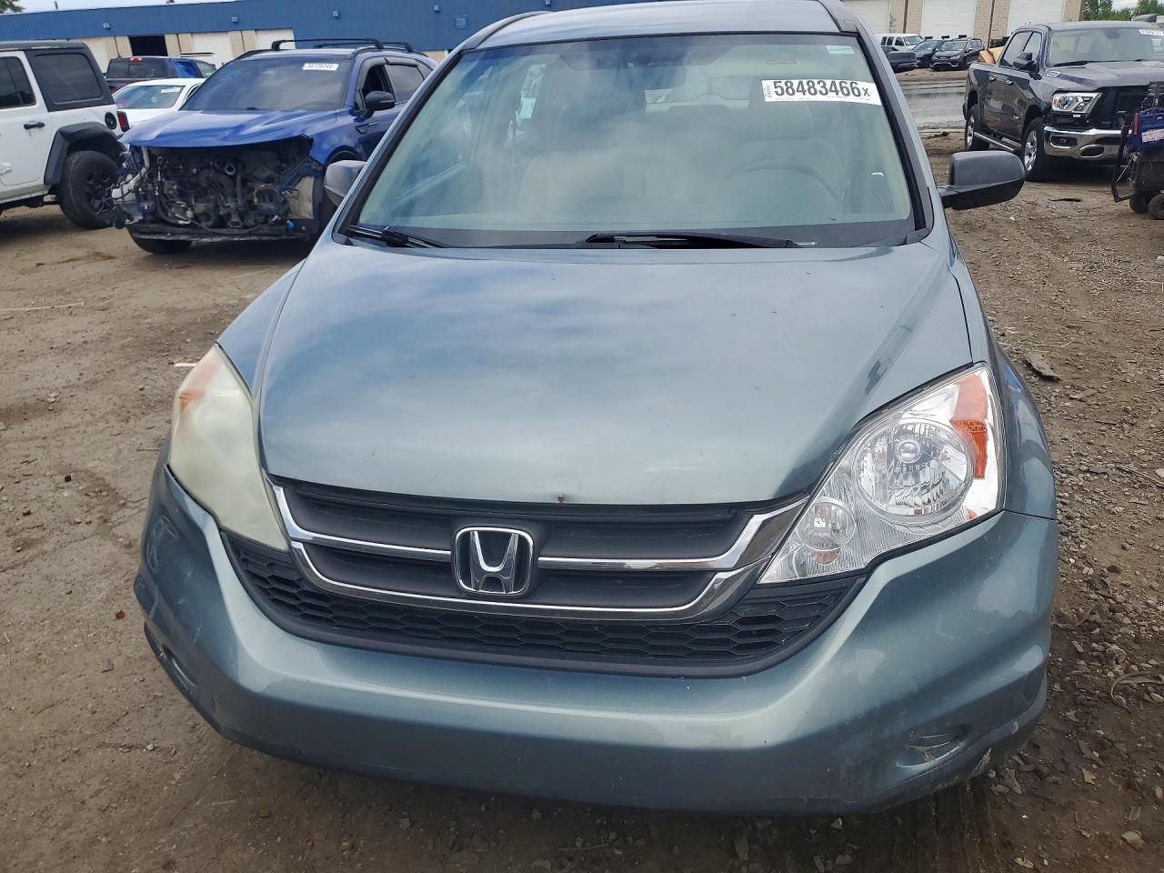 2010 Honda Cr-v Lx Зеленый vin: 5J6RE4H30AL071496