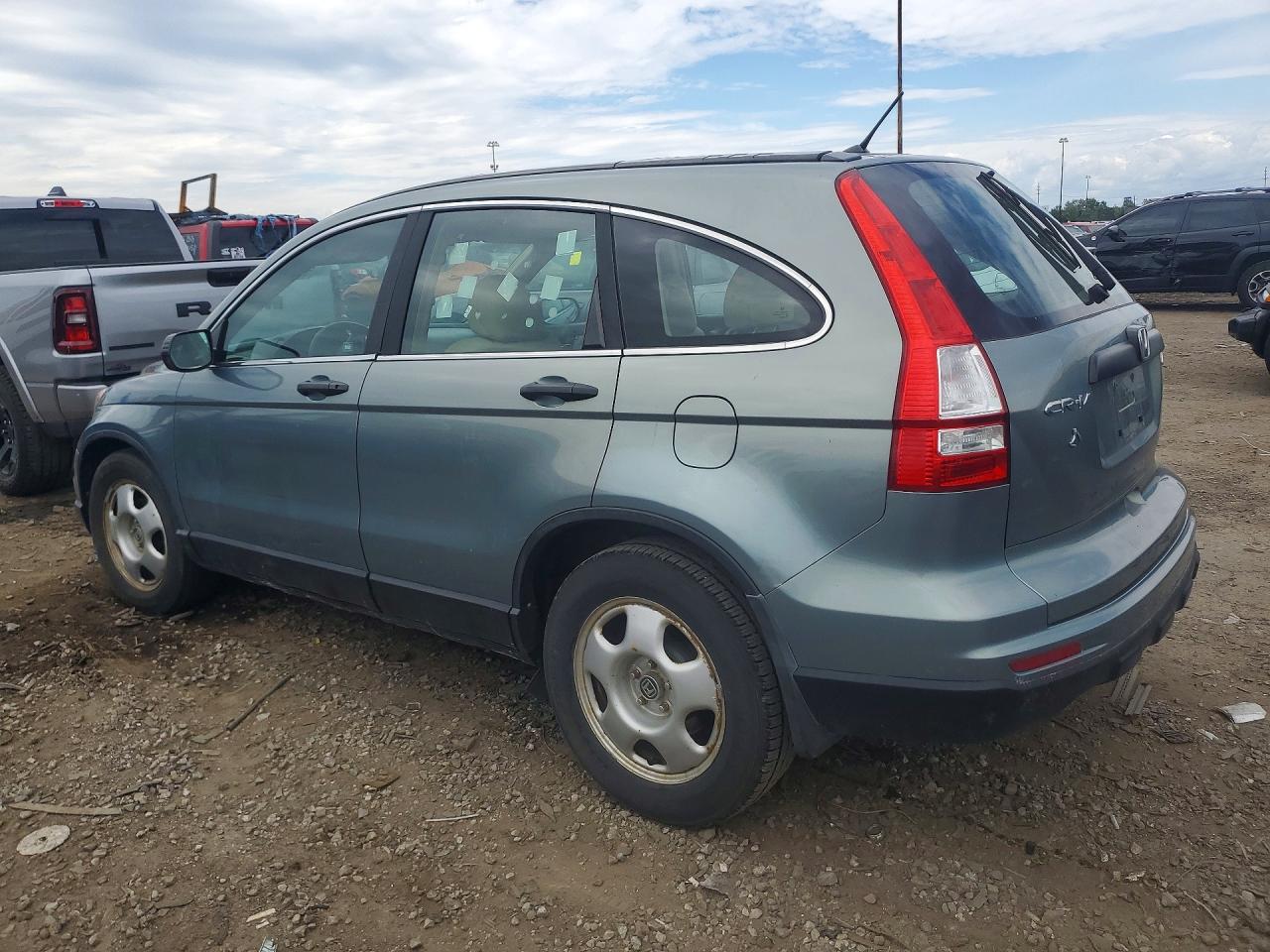 2010 Honda Cr-v Lx Зеленый vin: 5J6RE4H30AL071496